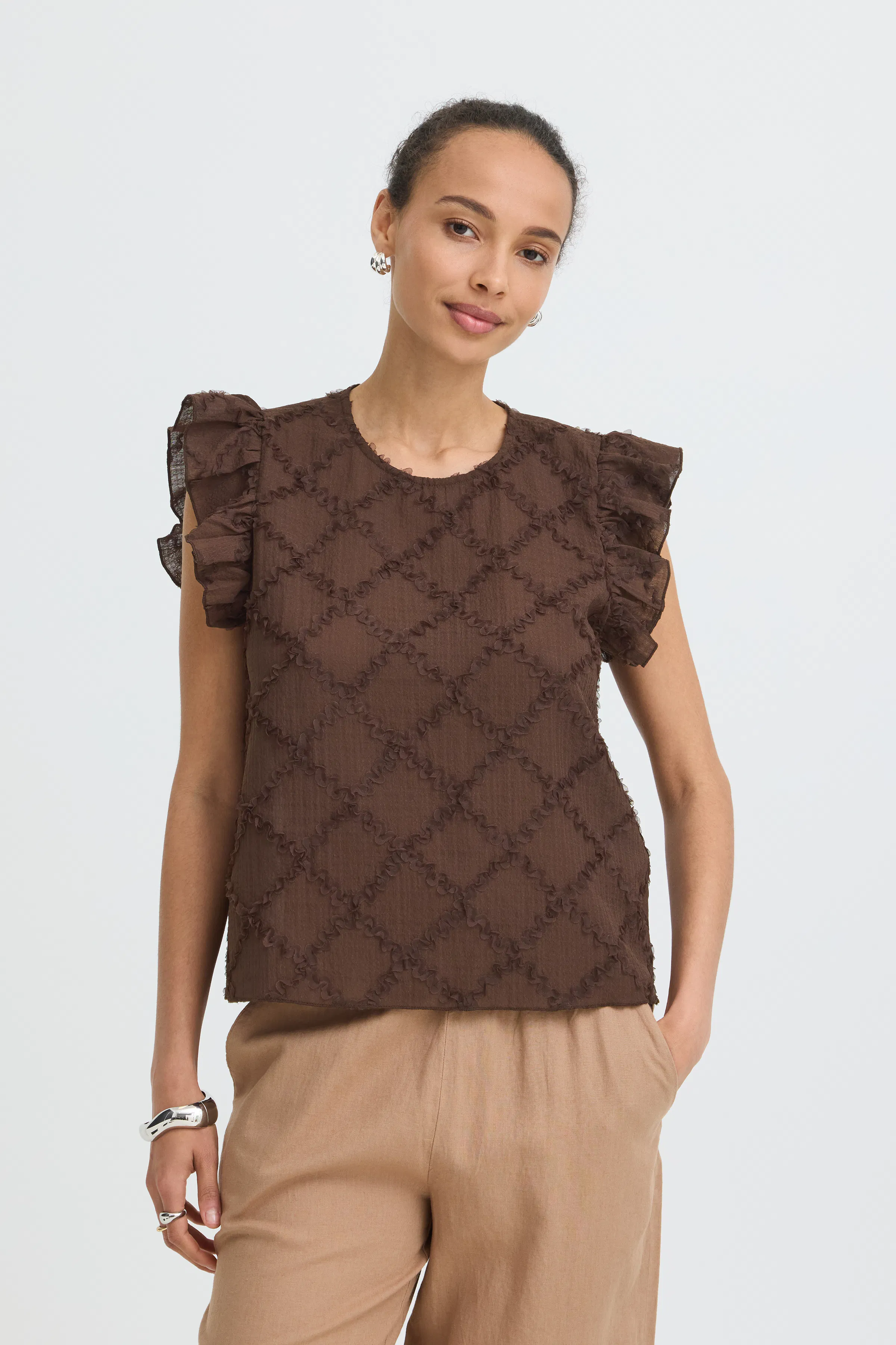 BYILIANNA Bluse LOOKBOOK FRONT 20819081-191012