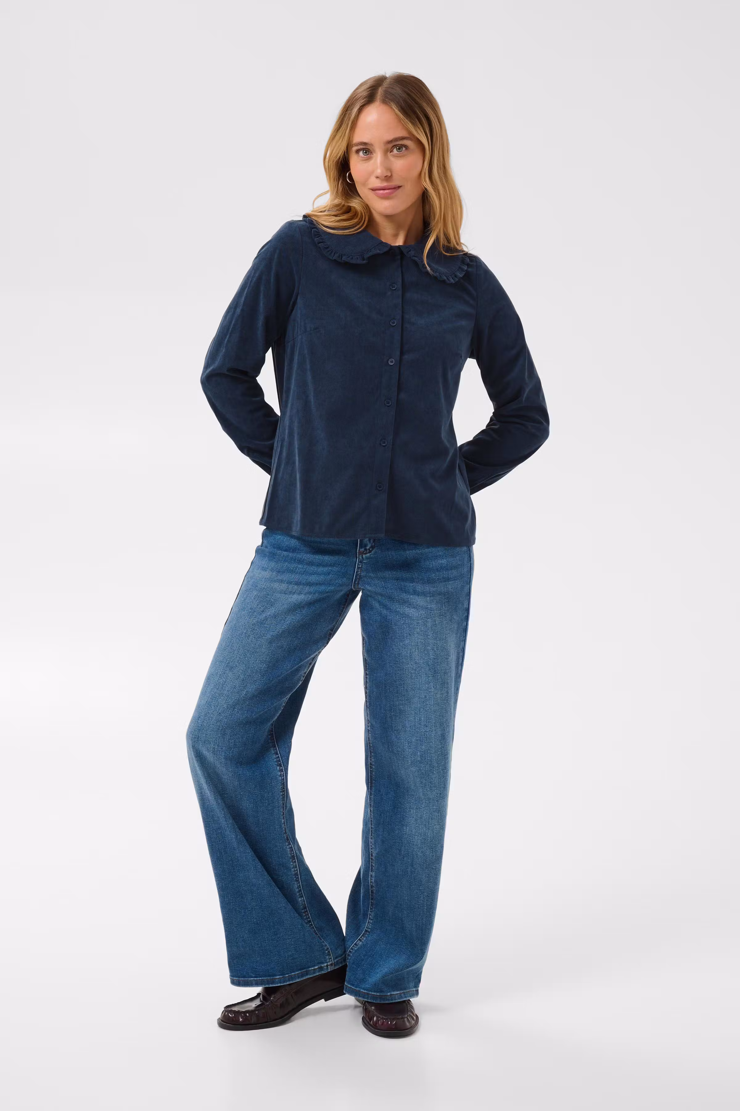 KAsvaja Cordhemd LOOKBOOK FRONT 10513099-106706