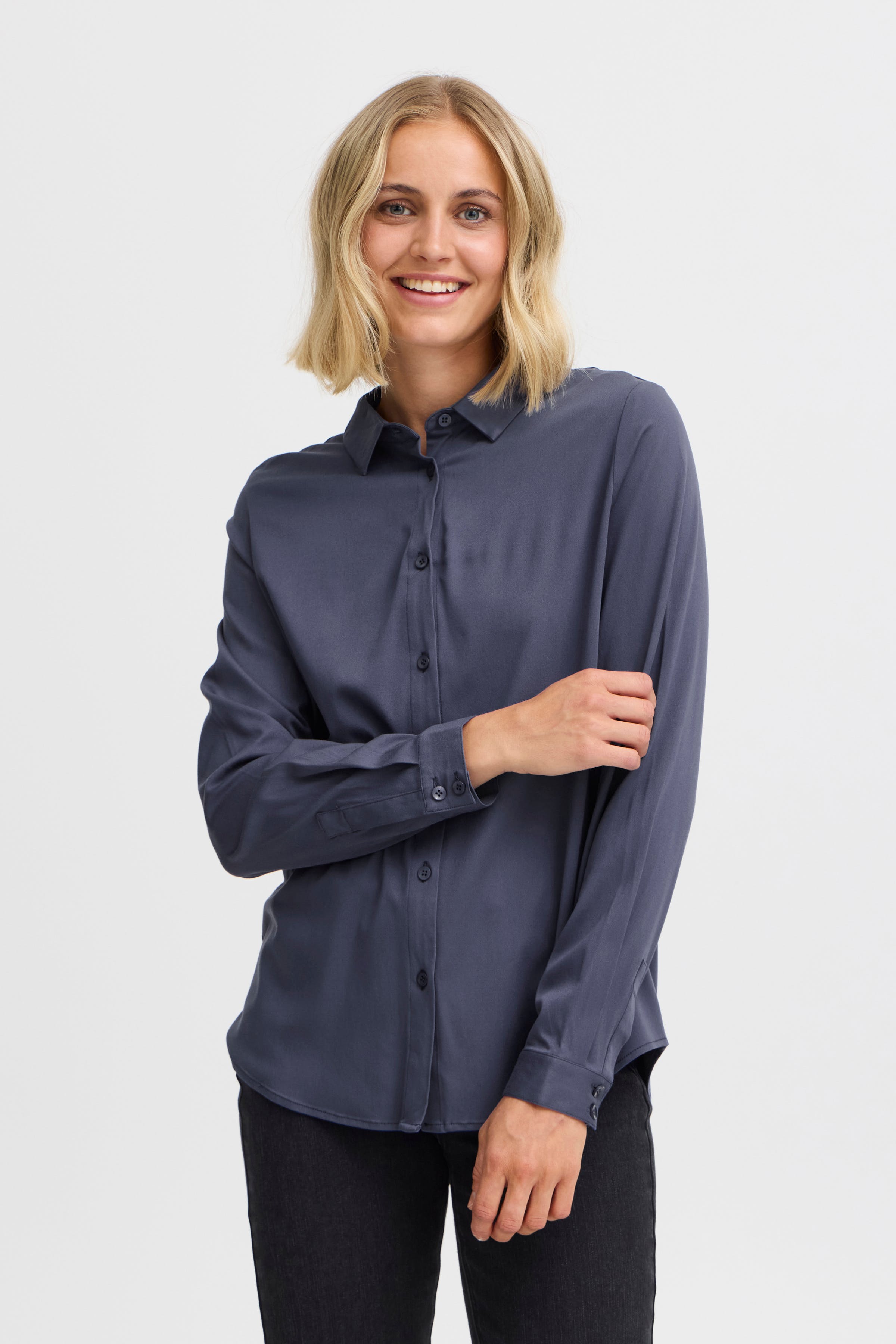 FRJUSTINA Overhemd LOOKBOOK FRONT 20614070-193929