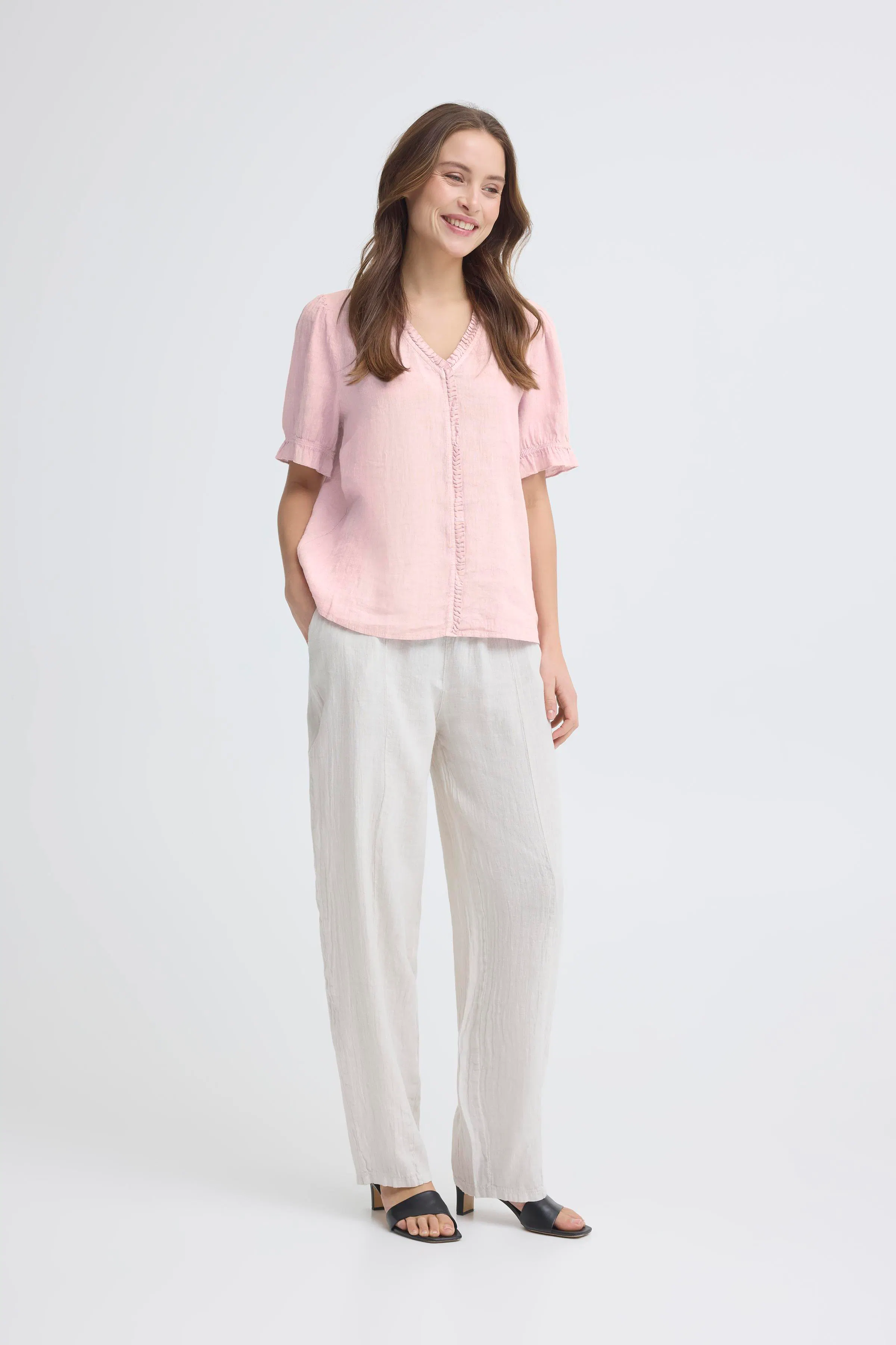 SBFONTANELLE Skjorte LOOKBOOK FRONT 22101046-141506