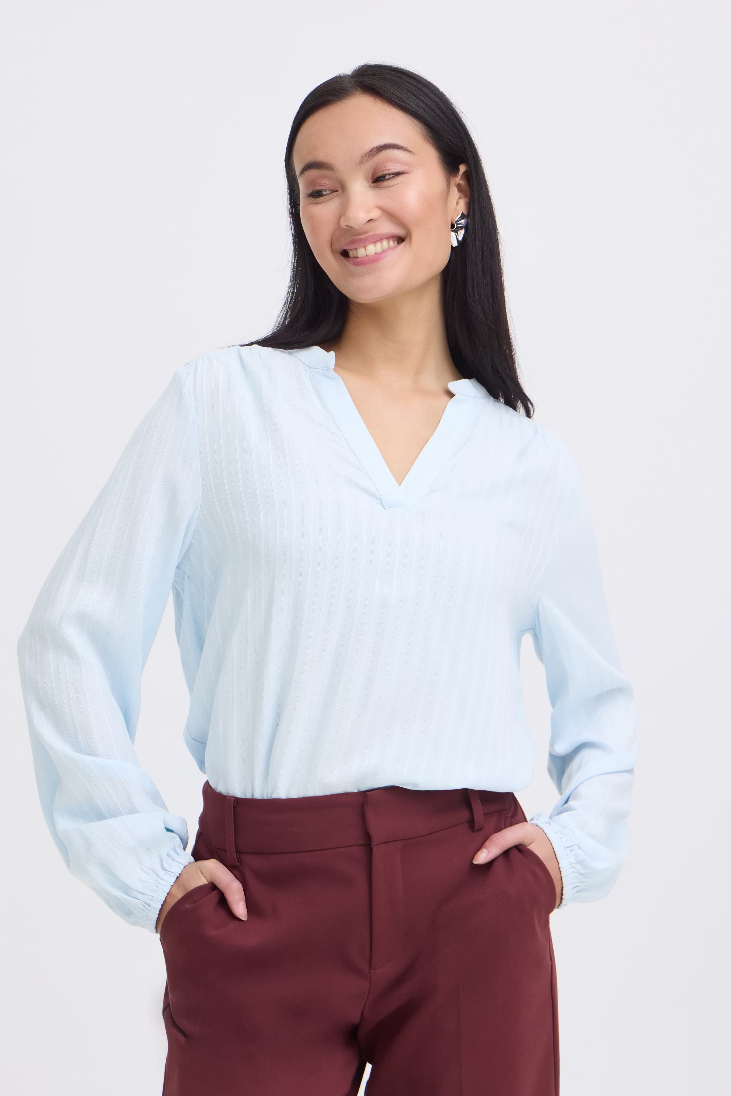 FRPAULANA Bluse LOOKBOOK FRONT 20618158-134202