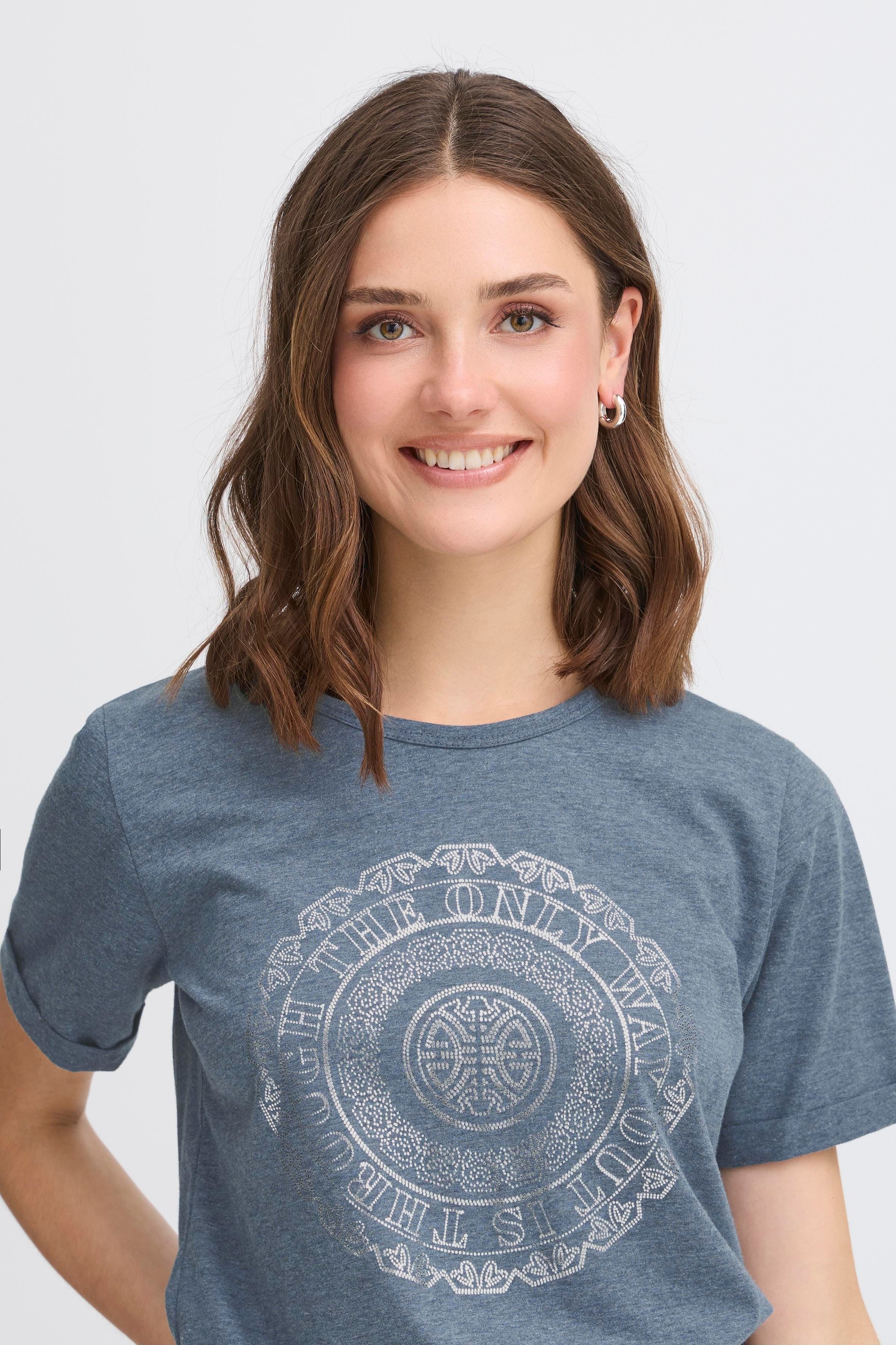 FRJASMINE T-shirt LOOKBOOK DETAIL 20616106-205164