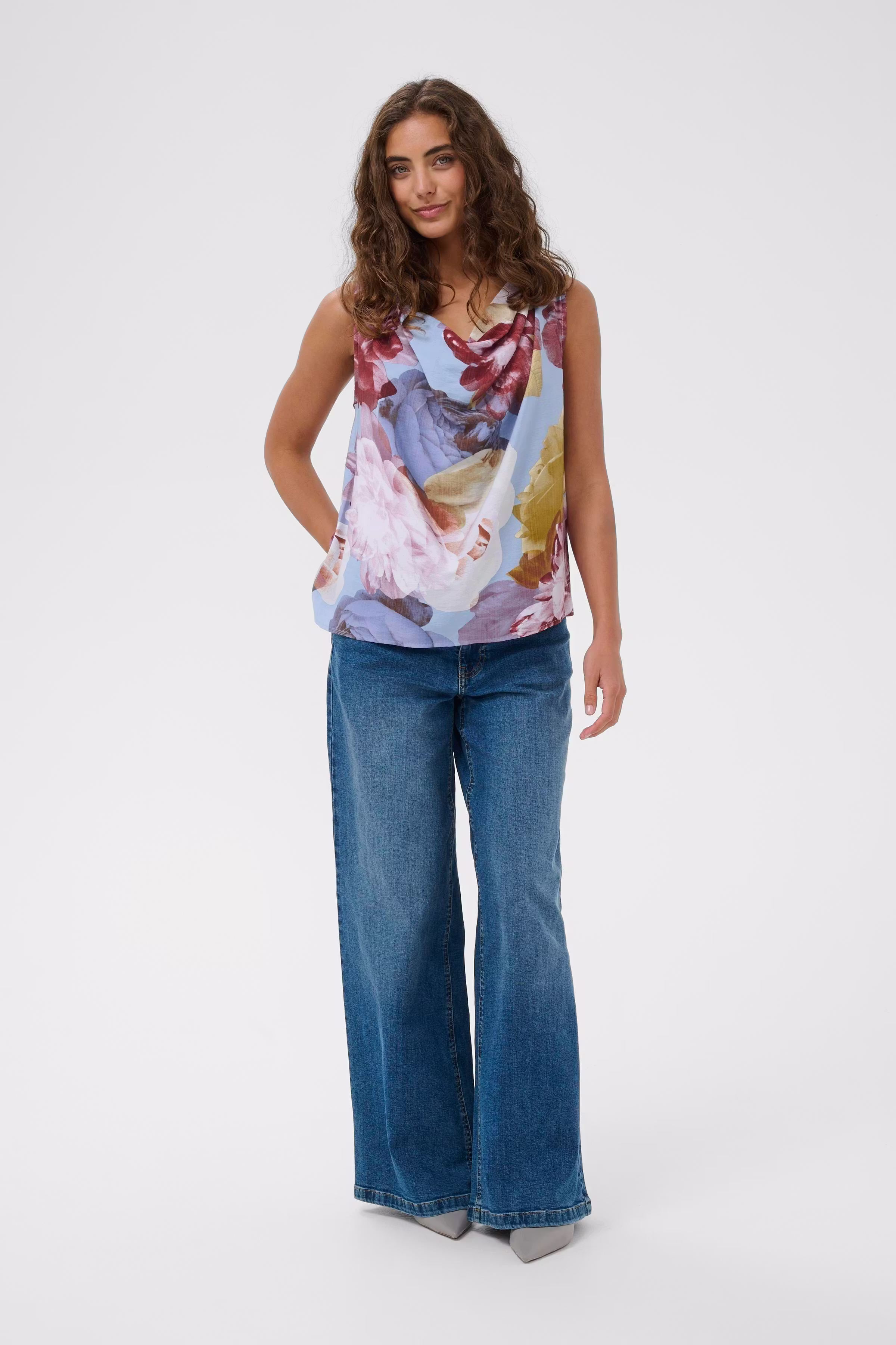 CUmagna Bluse LOOKBOOK FRONT 50112826-109061