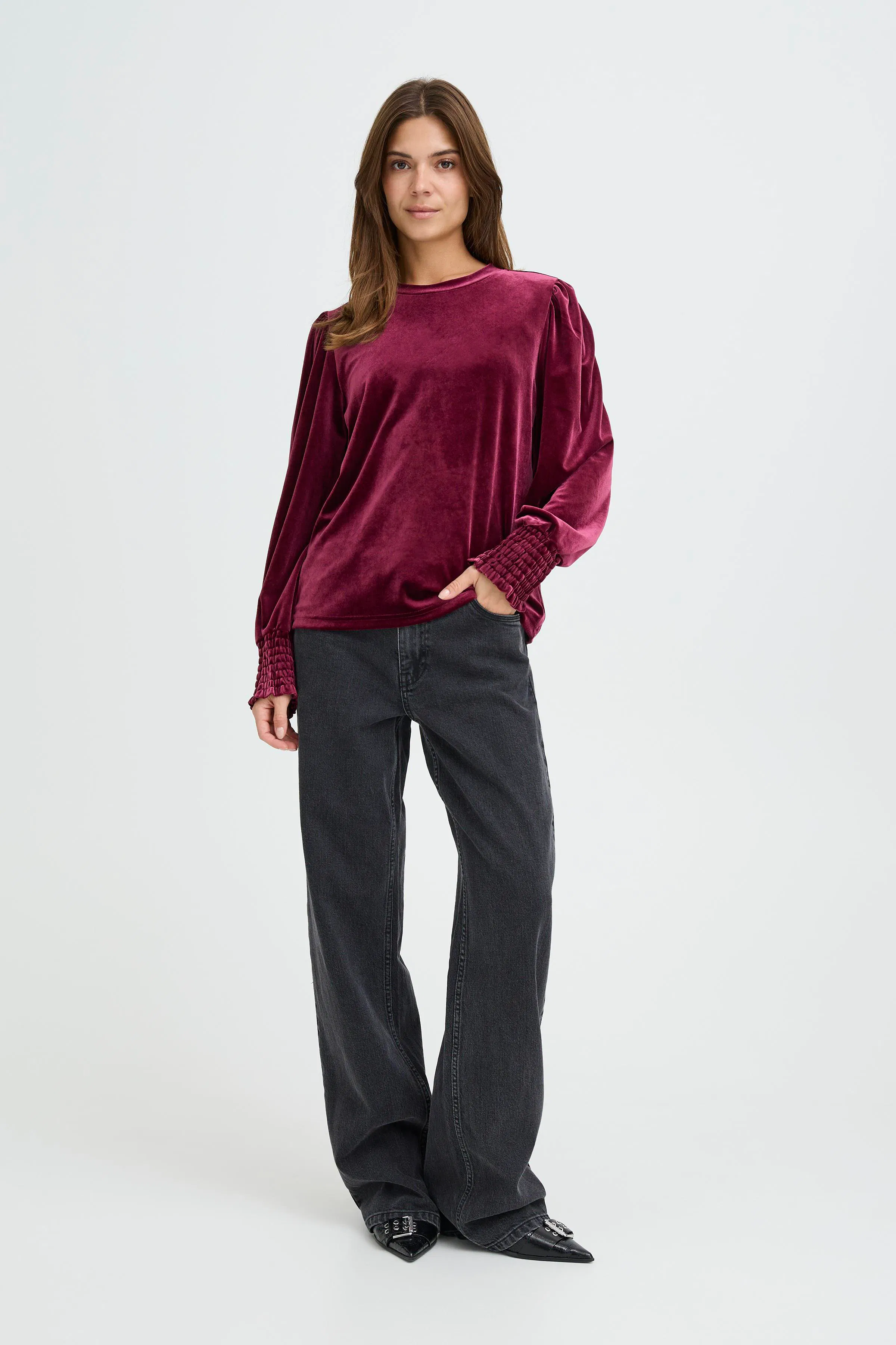 PZBARBARA Bluse LOOKBOOK FRONT 50210312-191718