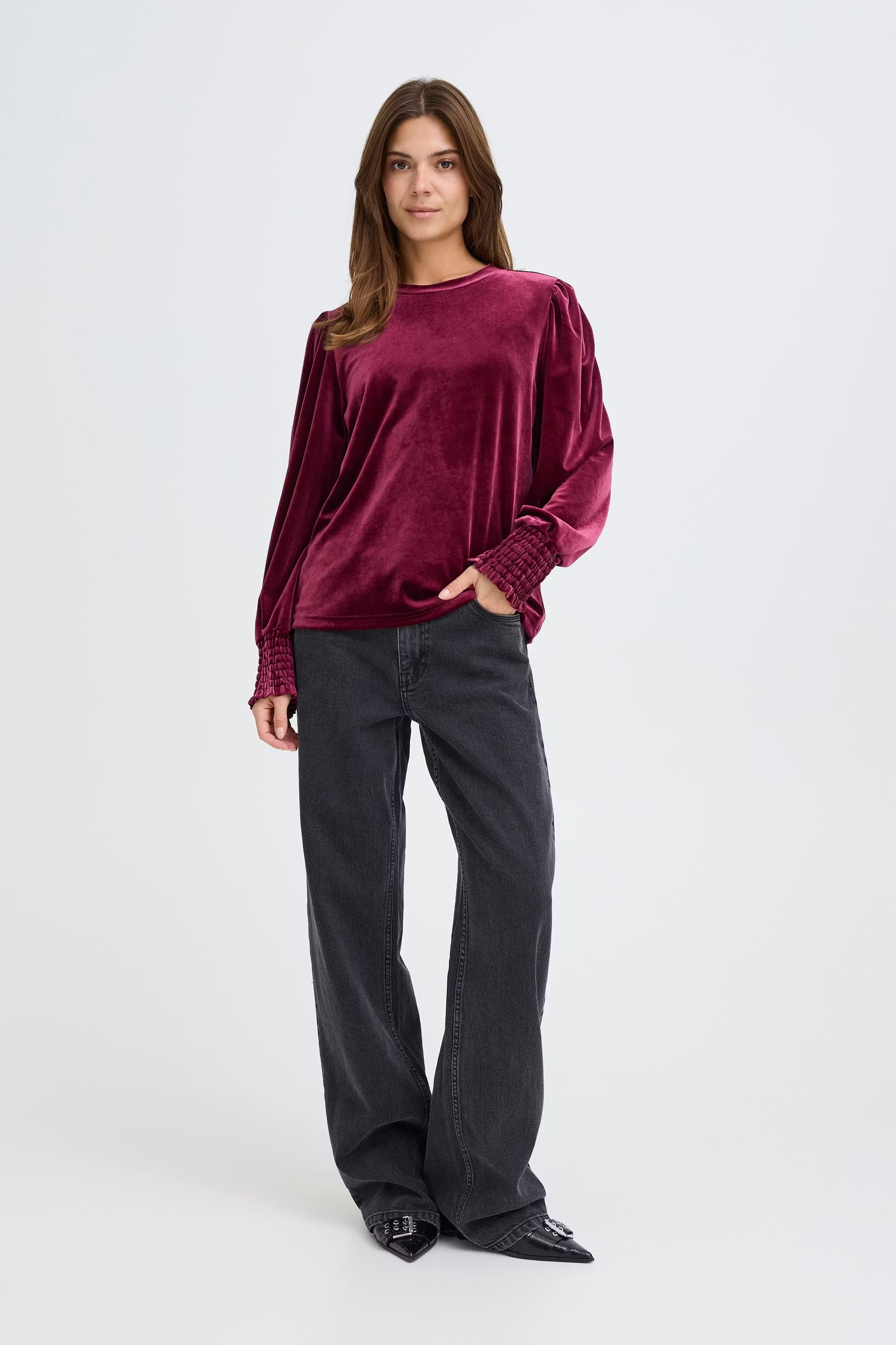 PZBARBARA Bluse LOOKBOOK FRONT 50210312-191718