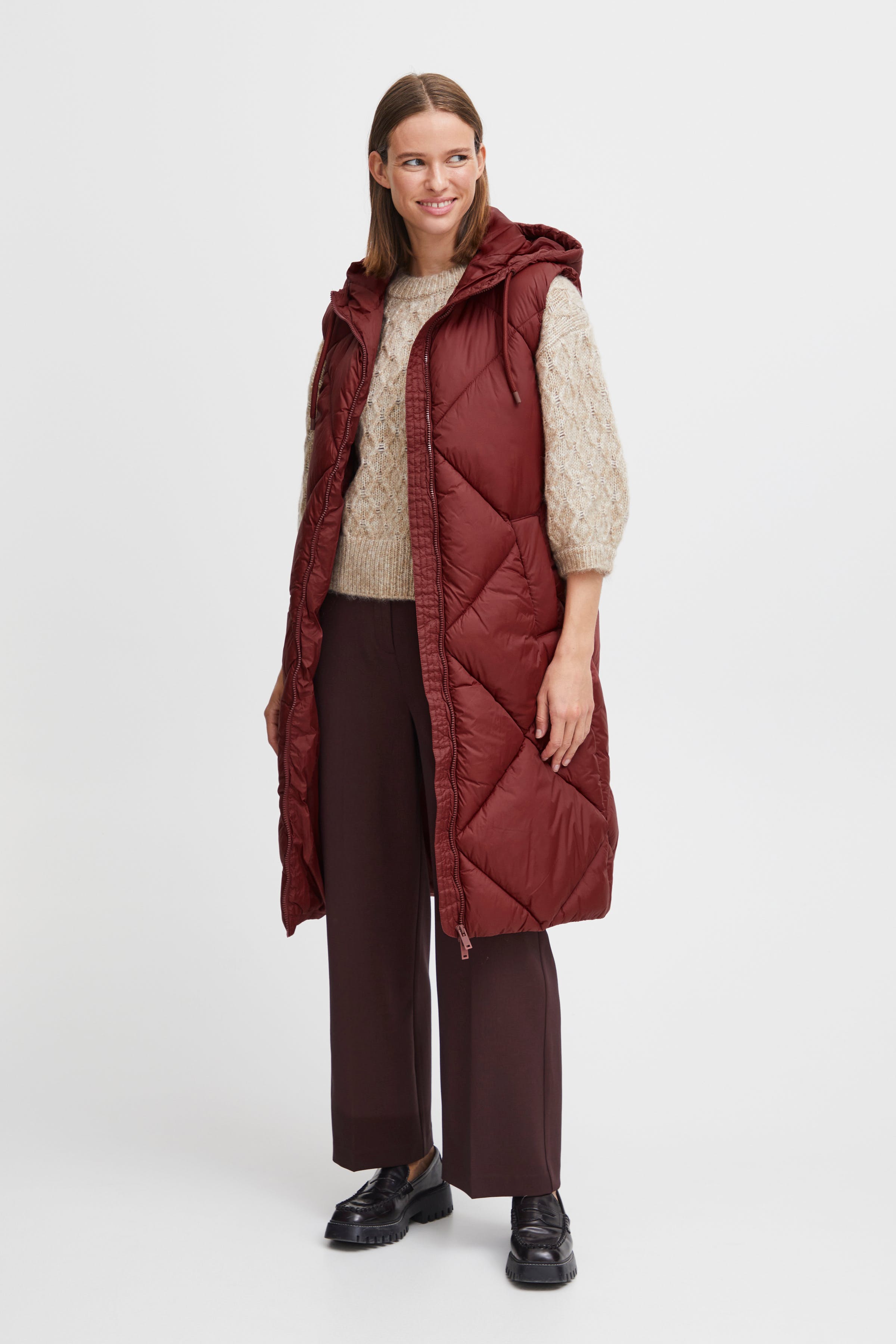 BYBOMINA Weste oberbekleidung LOOKBOOK FRONT 20815099-191325