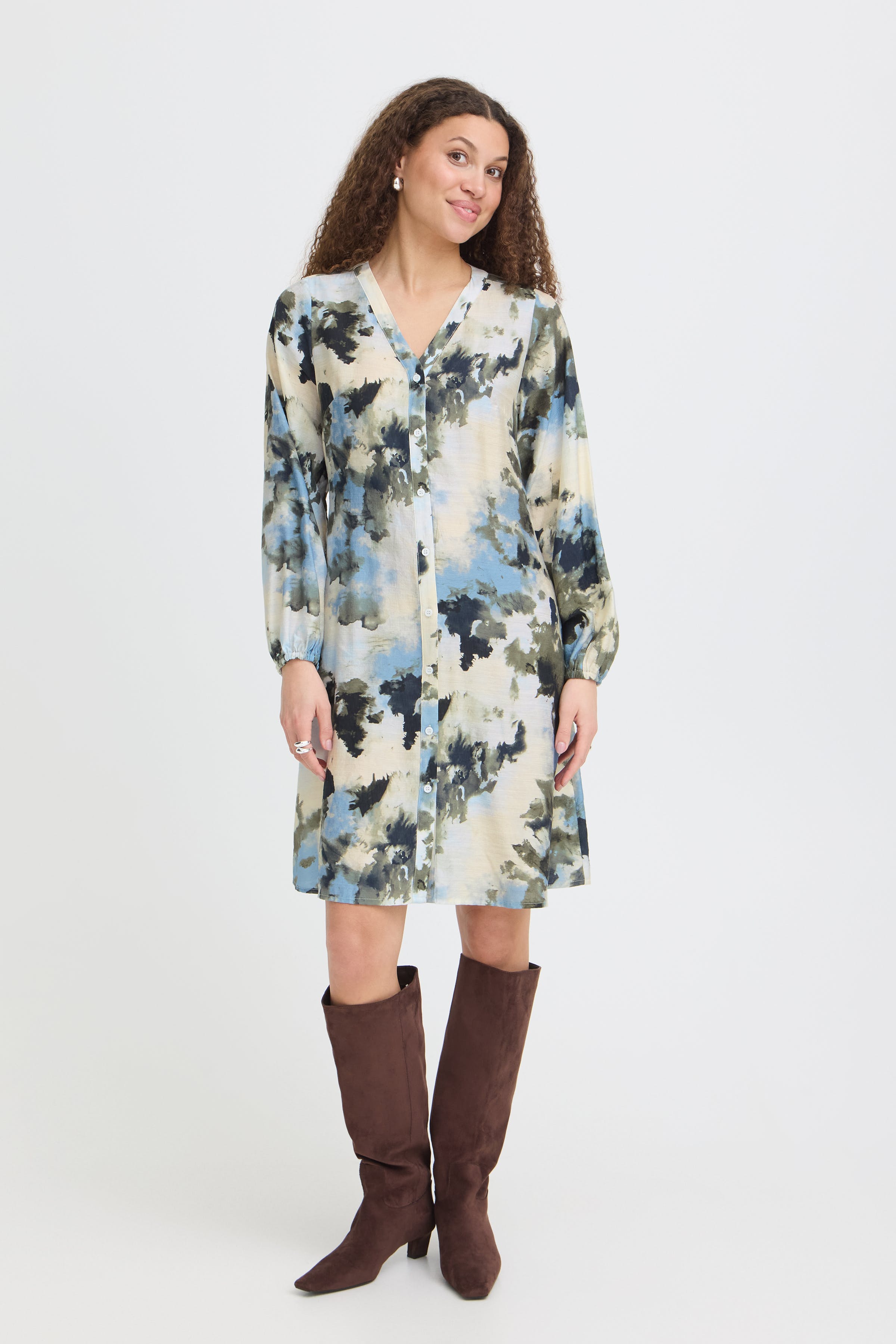 FRARIANA Kjole LOOKBOOK FRONT 20617274-900012204
