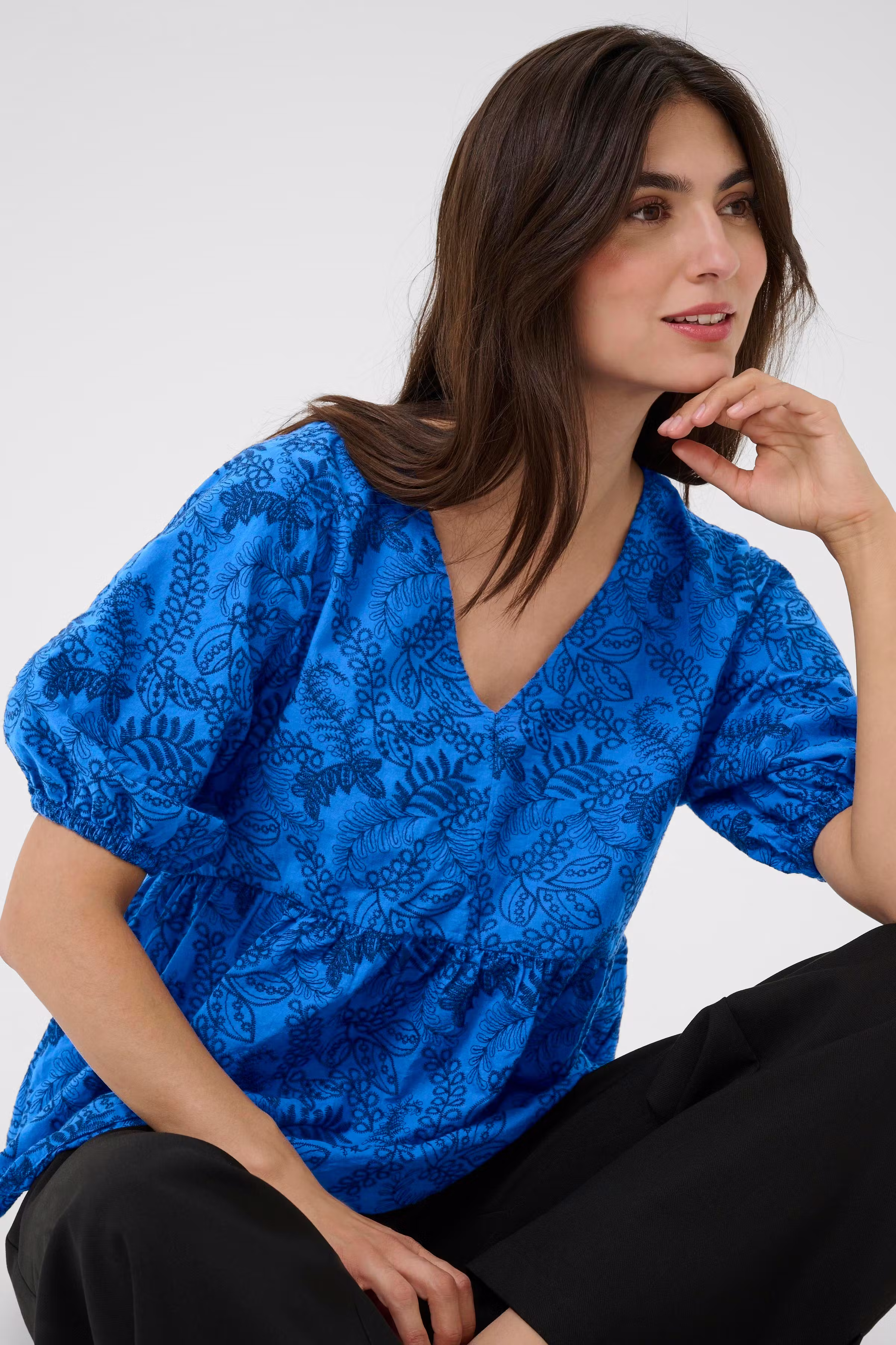 CUtaylar Bluse mit Stickerei LOOKBOOK DETAIL 50112127-108167