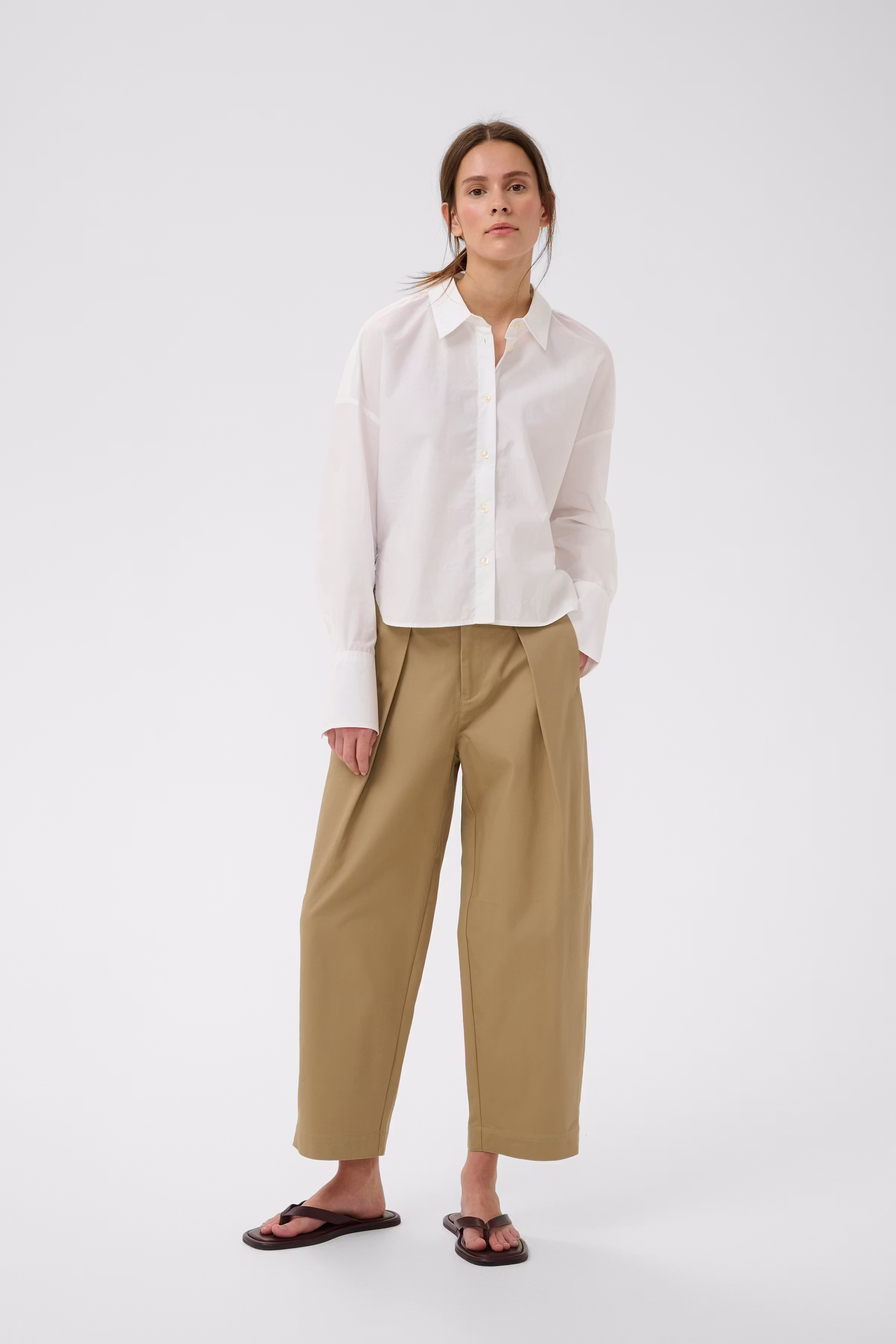 TinikkaIW Cropped Trousers LOOKBOOK FRONT 30111258-161315