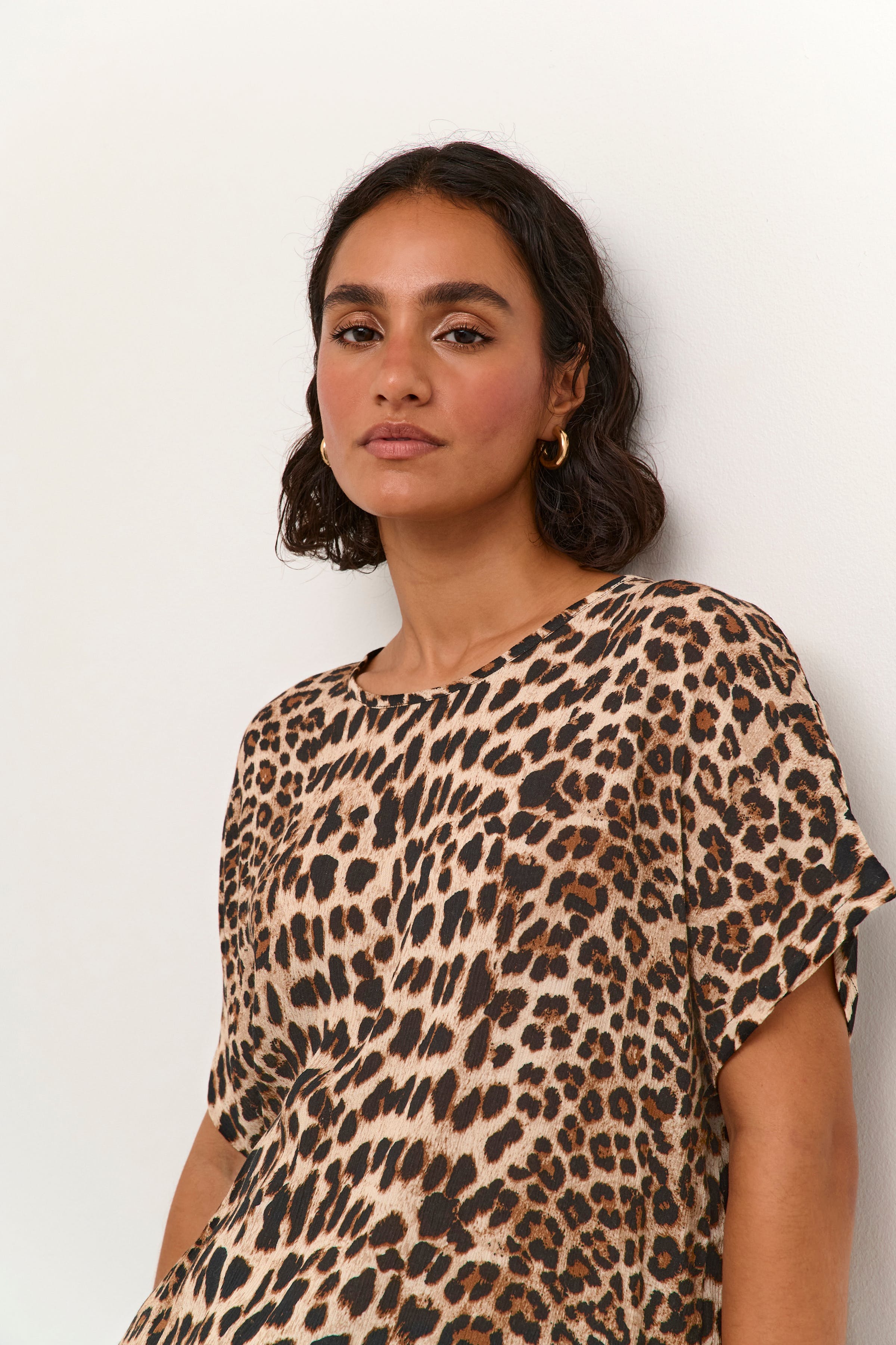 KAamber Leopard Blouse LOOKBOOK DETAIL 10508257-105798