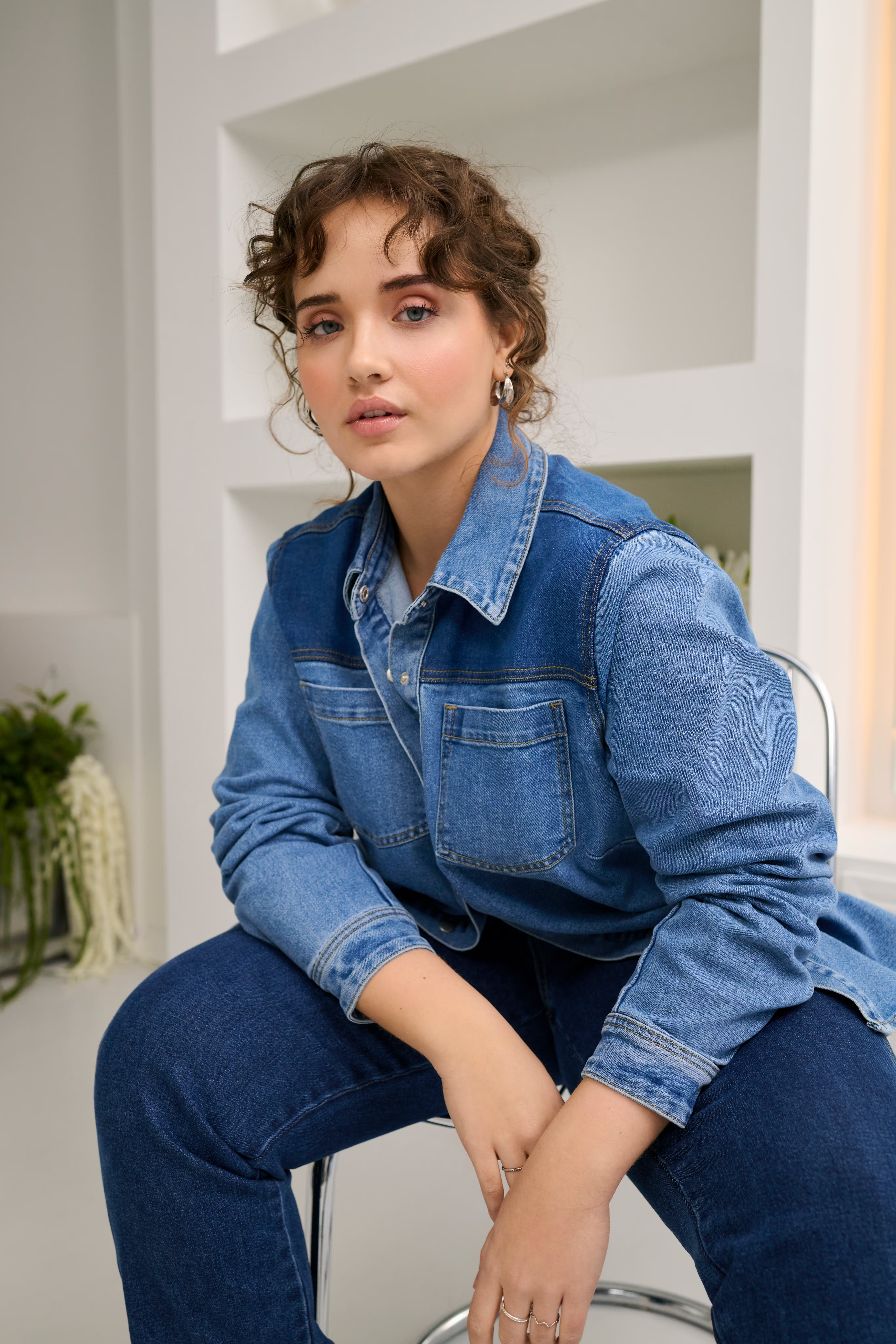KCsandria Denim Overhemd LOCATION NONE 10583531-102989