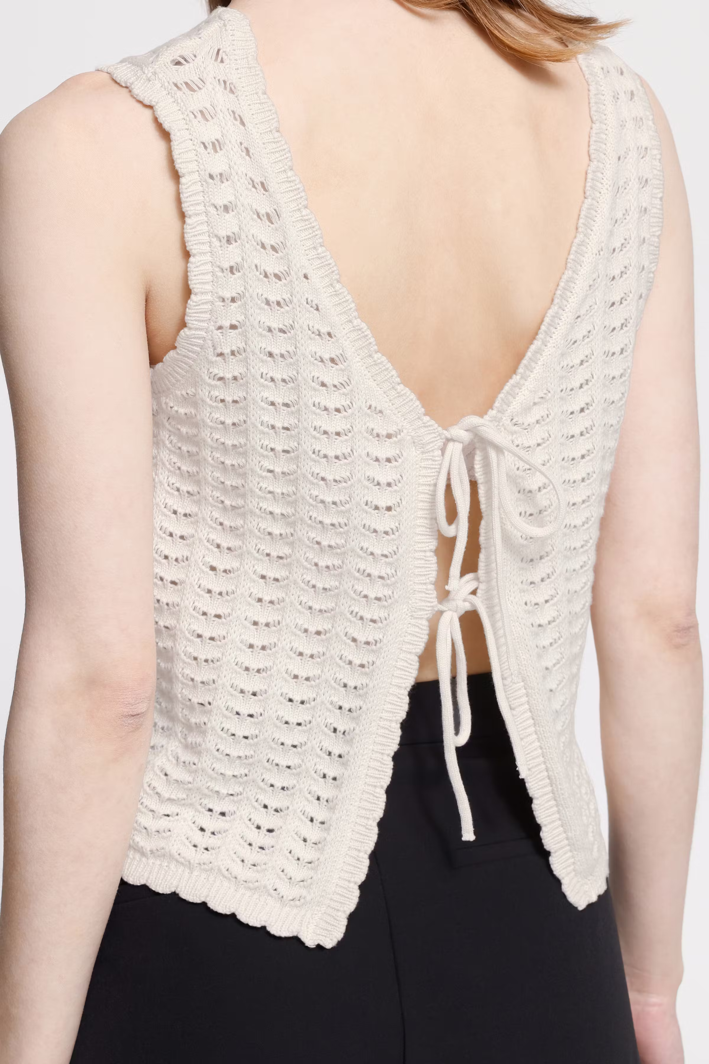 IHDOSIA Strikket vest LOOKBOOK DETAIL 20125703-130905