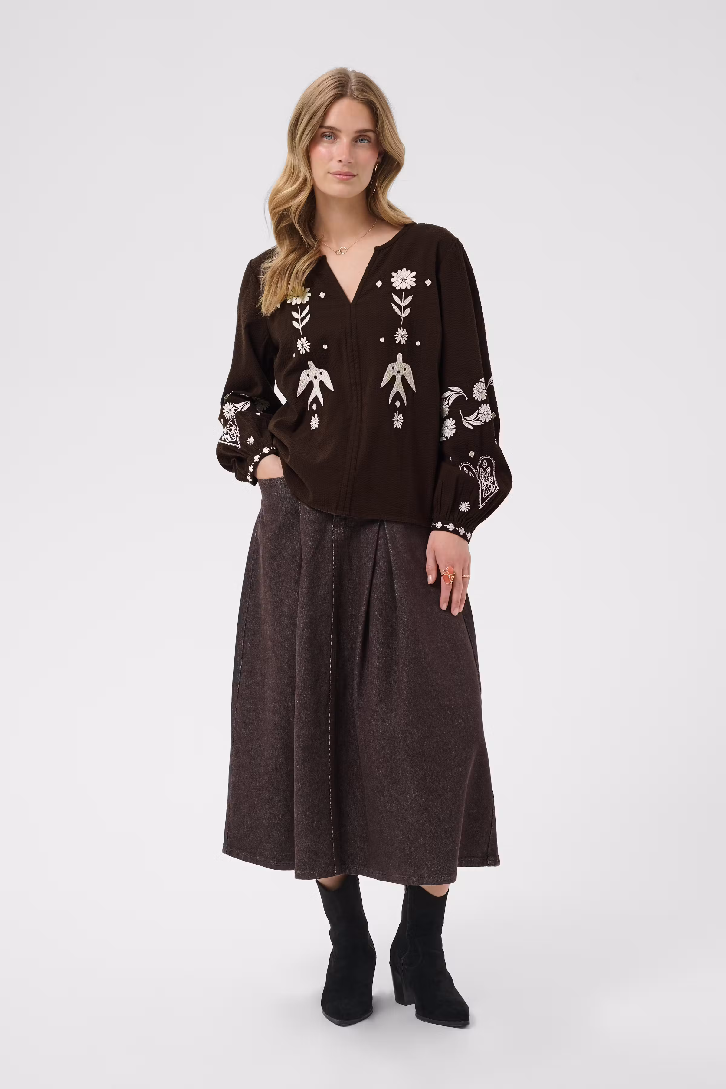 CRPatulie Bluse LOOKBOOK FRONT 10615336-191016