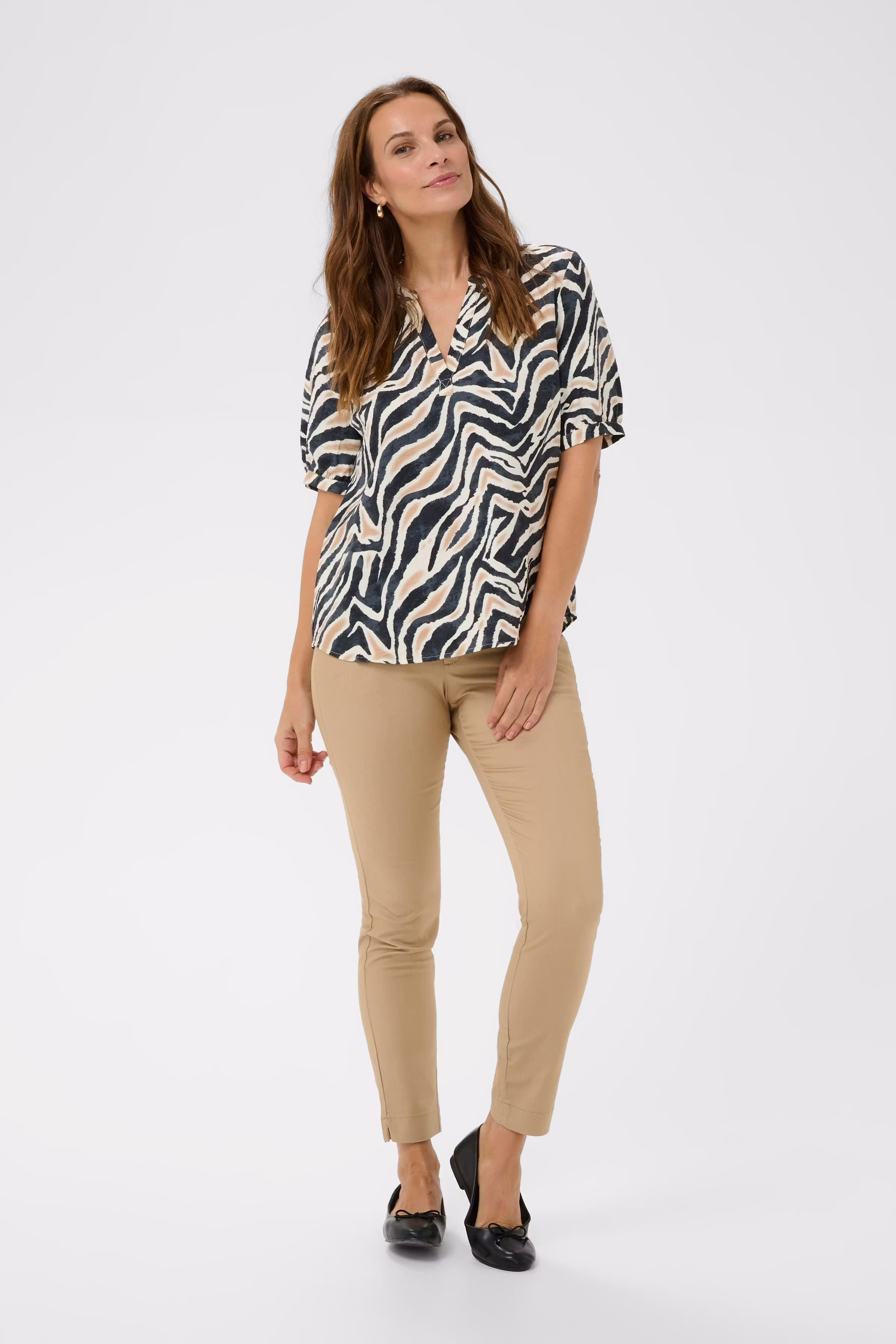 BPaurea Bluse LOOKBOOK FRONT 40200097-109142