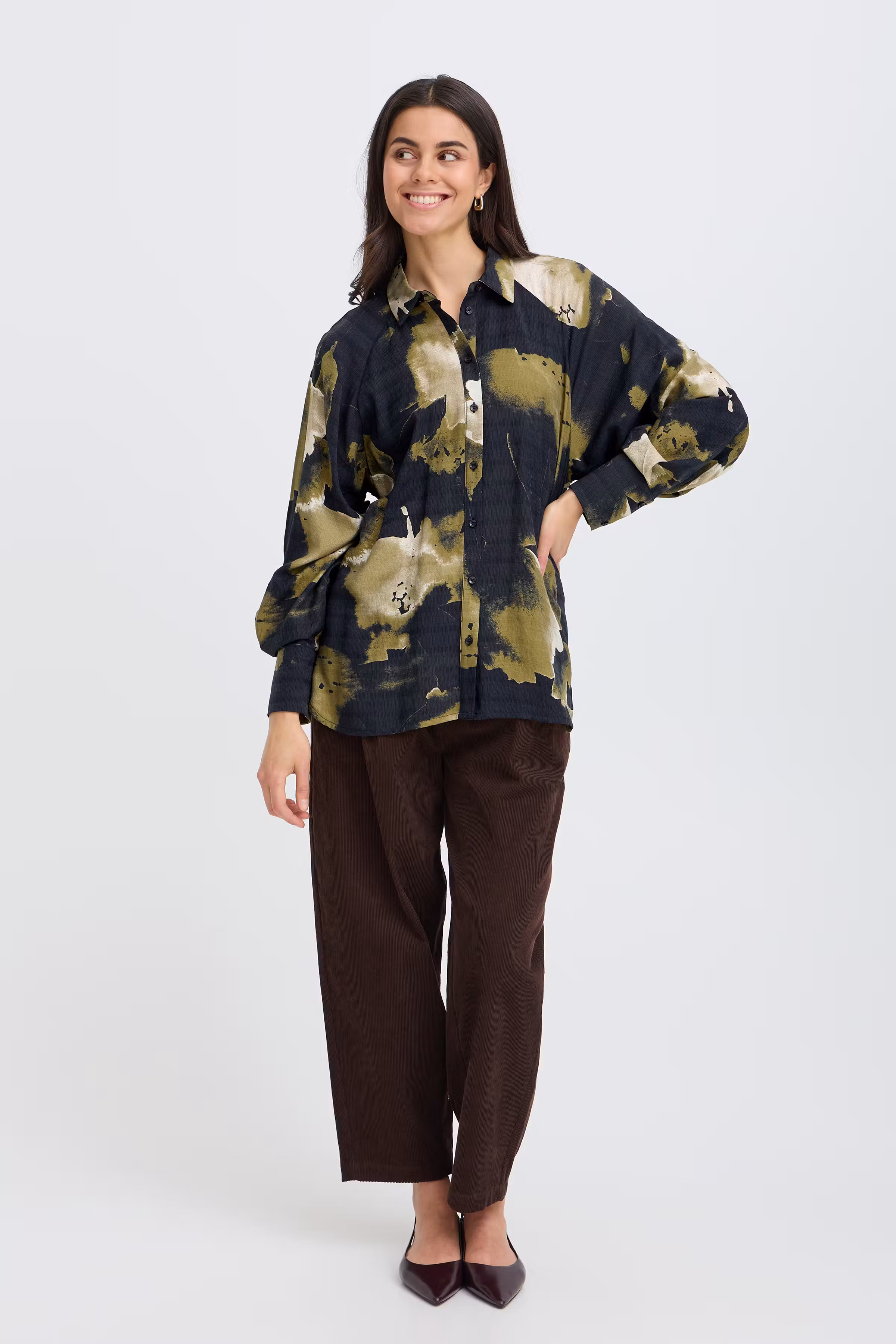 FRARIANA Skjorte LOOKBOOK FRONT 20618202-900012297