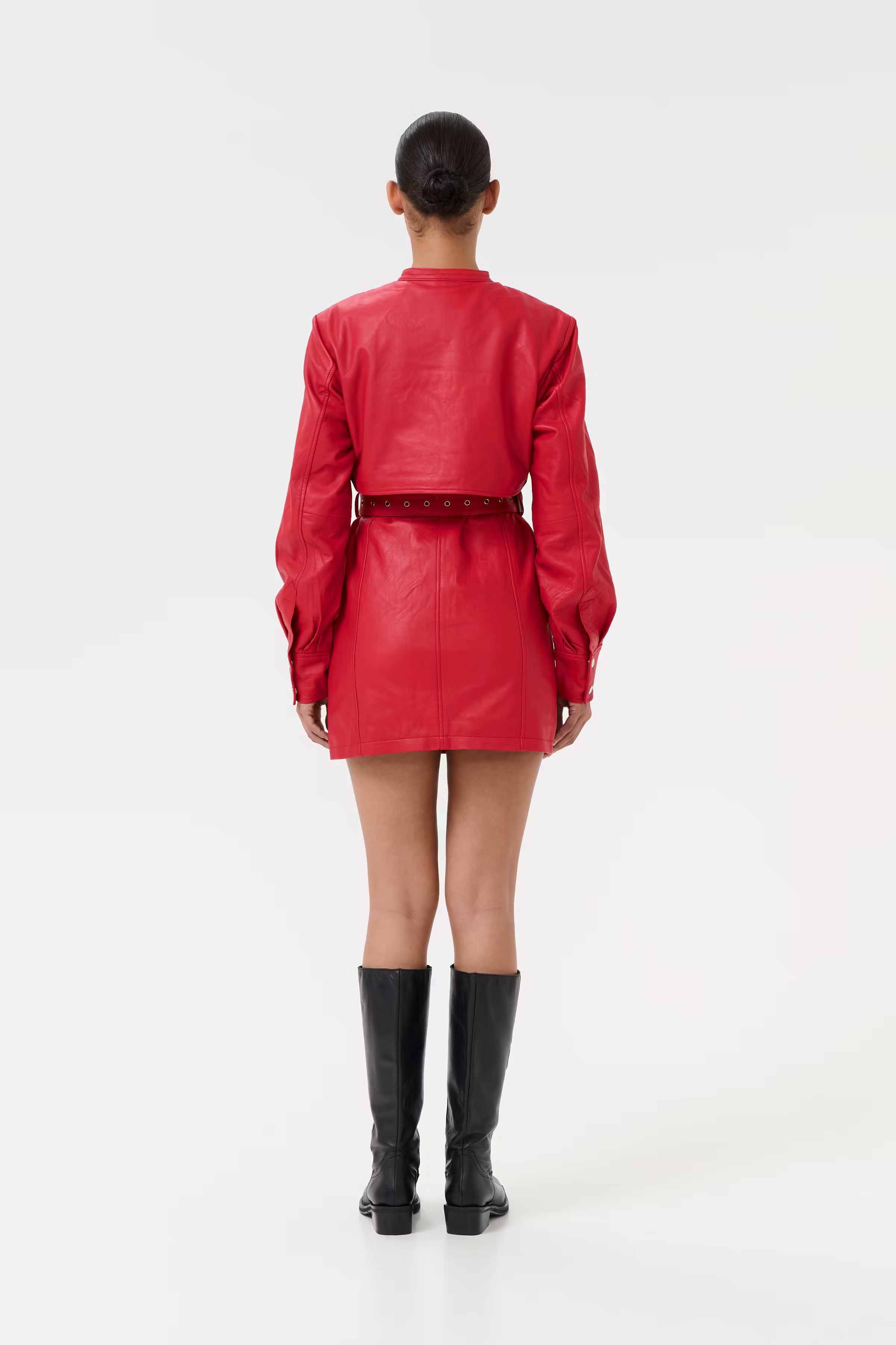 ValentinaGZ Leather dress LOOKBOOK BACK 10910022-191758