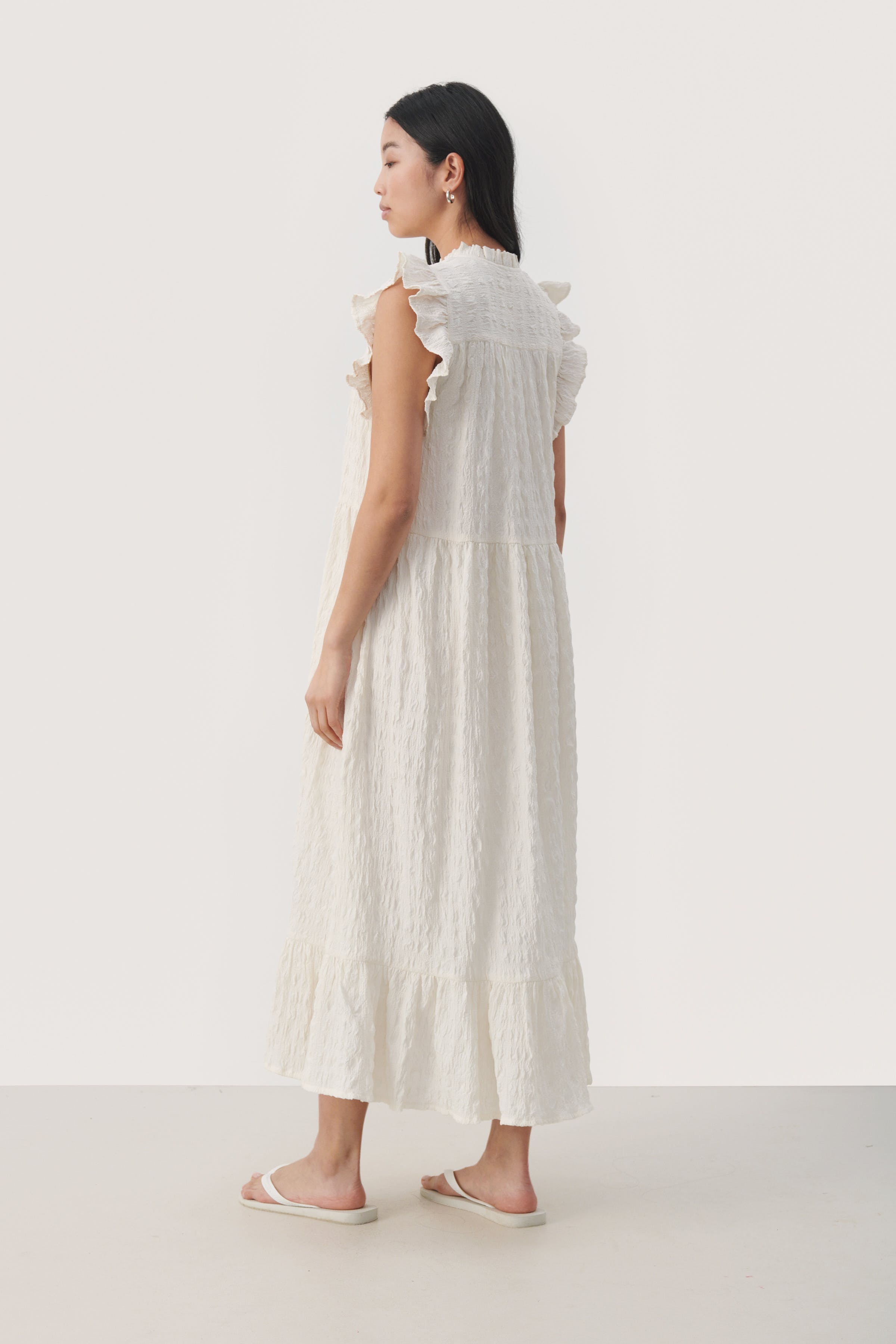 GimalinaPW Lange jurk met ruches LOOKBOOK BACK 30308987-114801