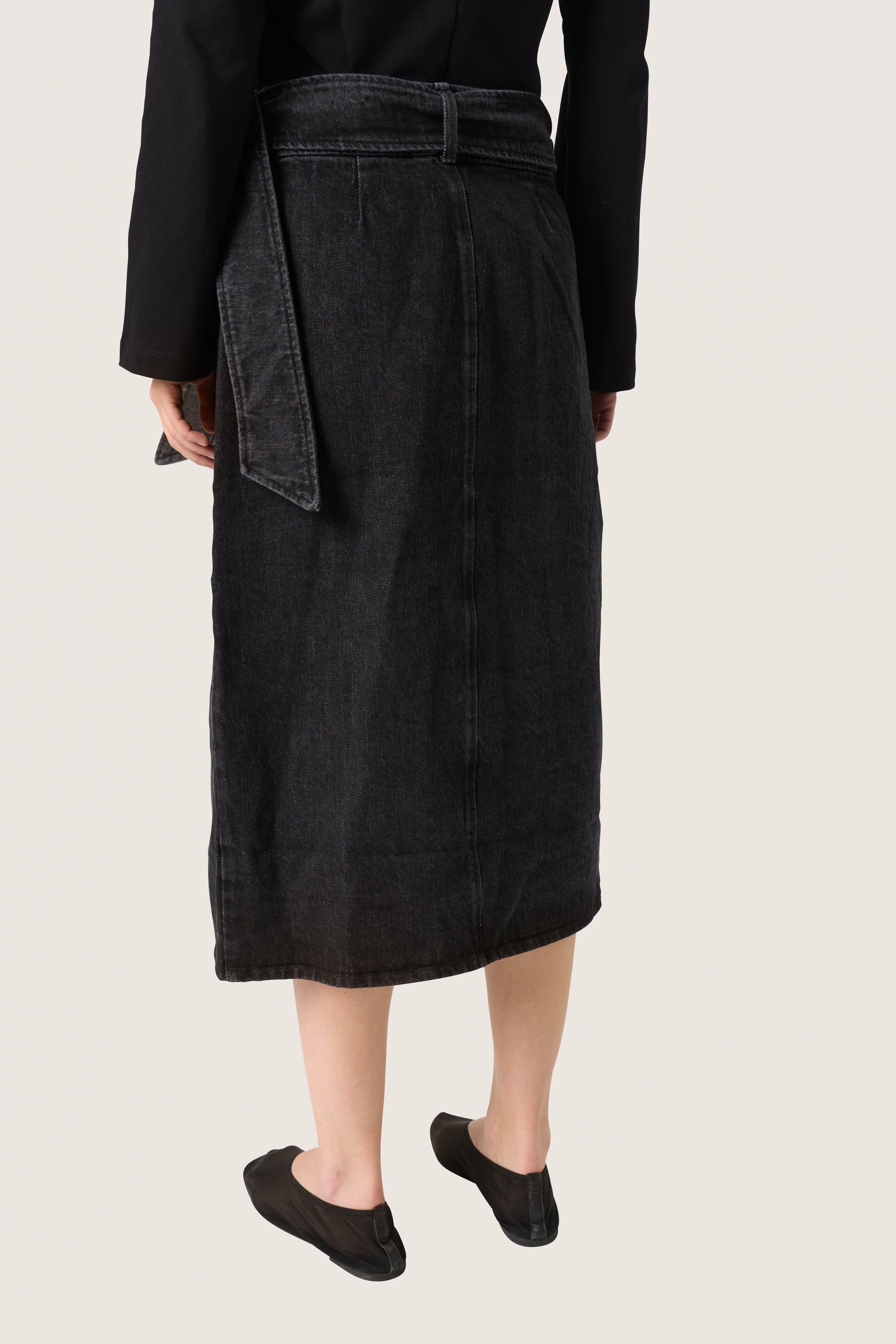 SLAlba Kjol LOOKBOOK BACK 30407723-301621