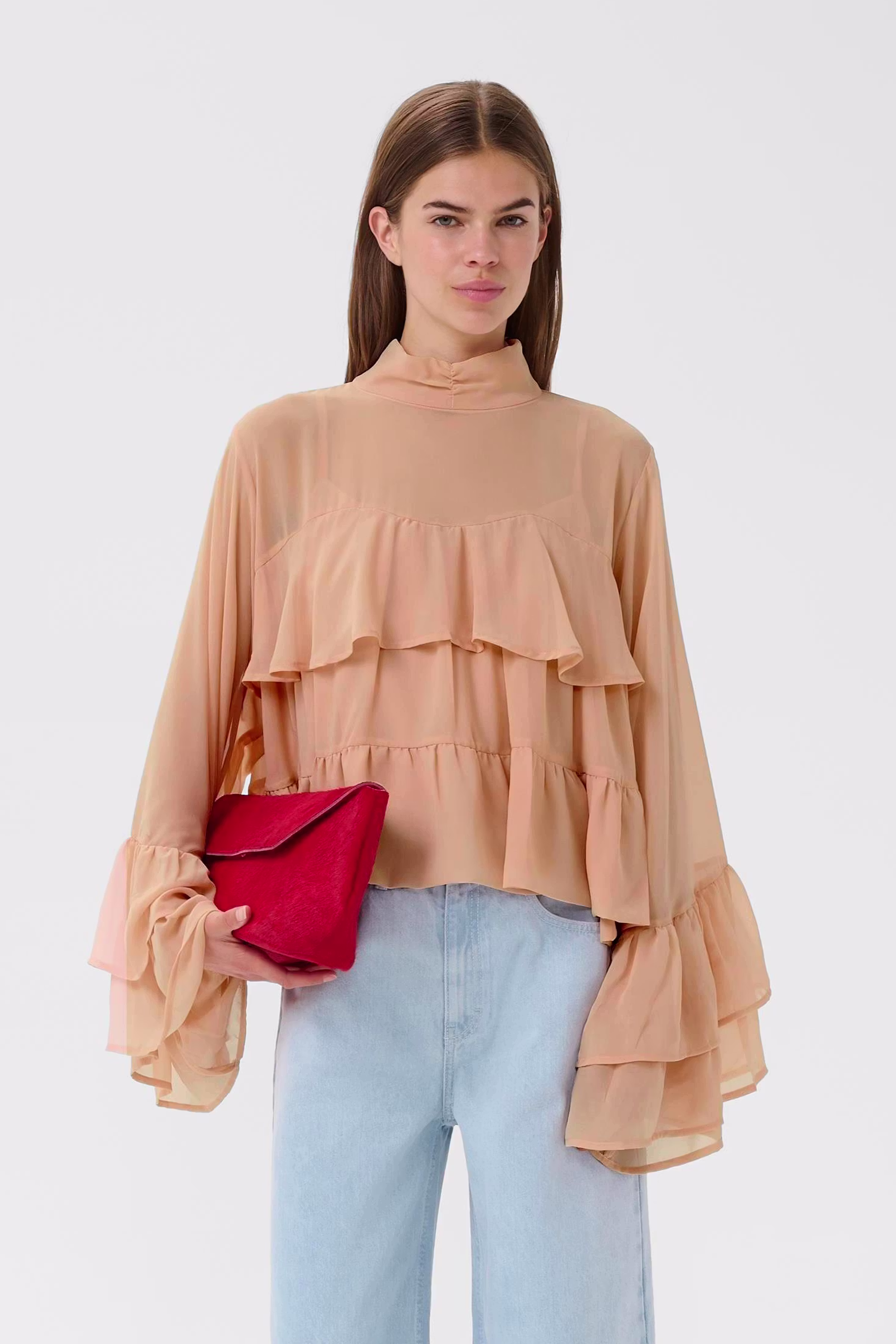 GZchiffany Bluse LOOKBOOK FRONT 10911051-151316