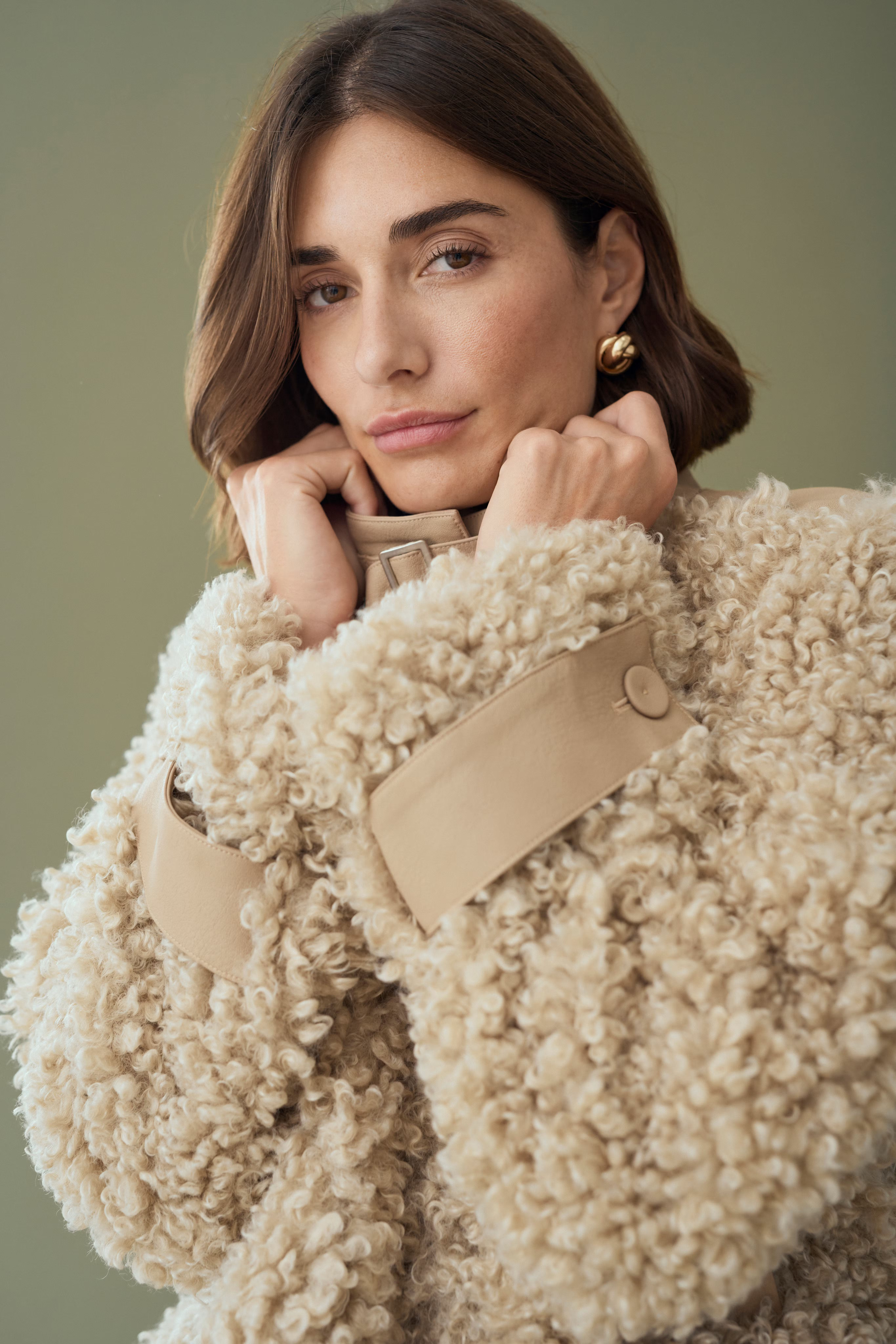 CUchanda Faux fur jakke LOCATION NONE 50112099-151305