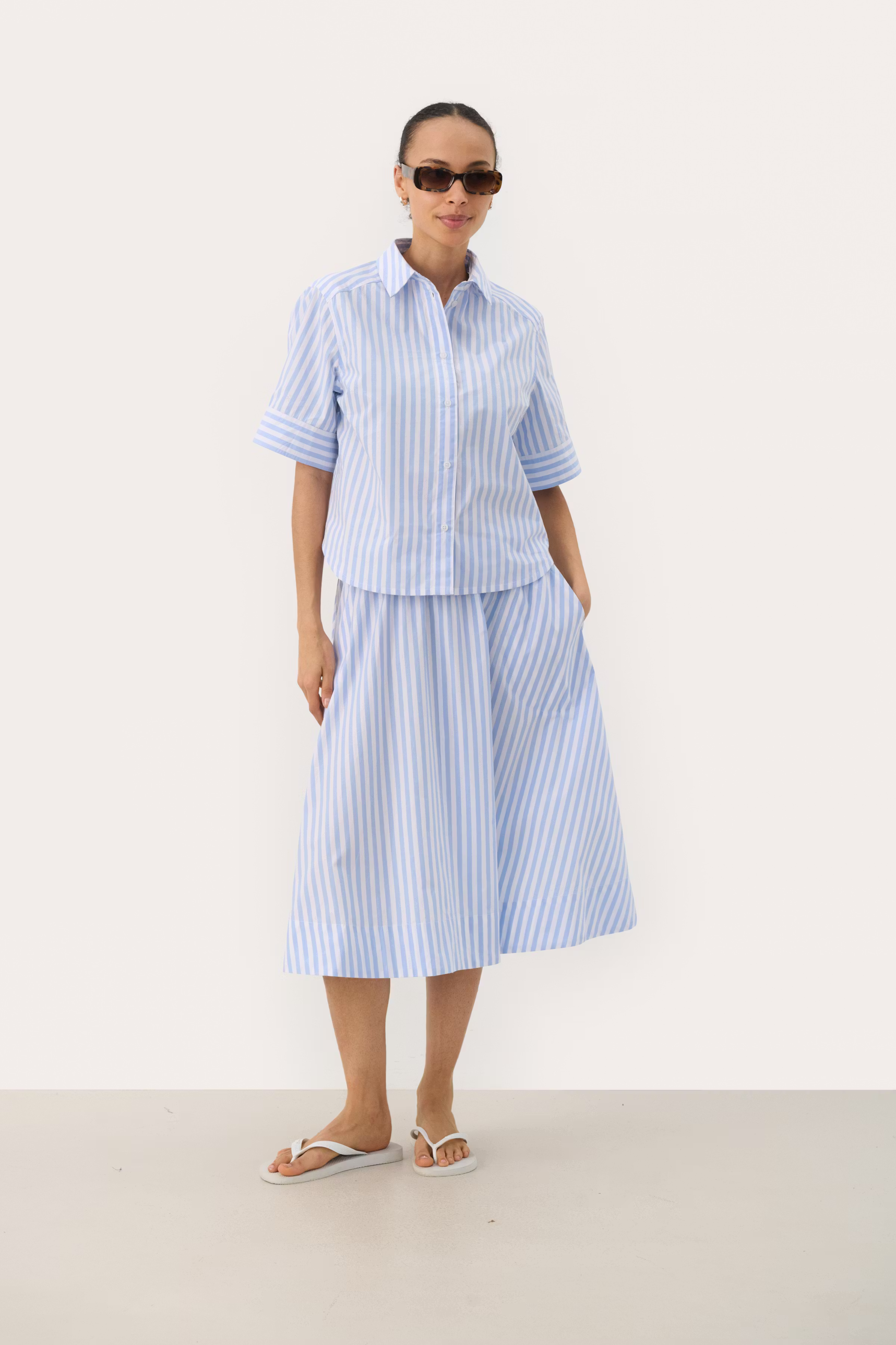 IngiPW Long skirt LOOKBOOK BACK 30308534-304073