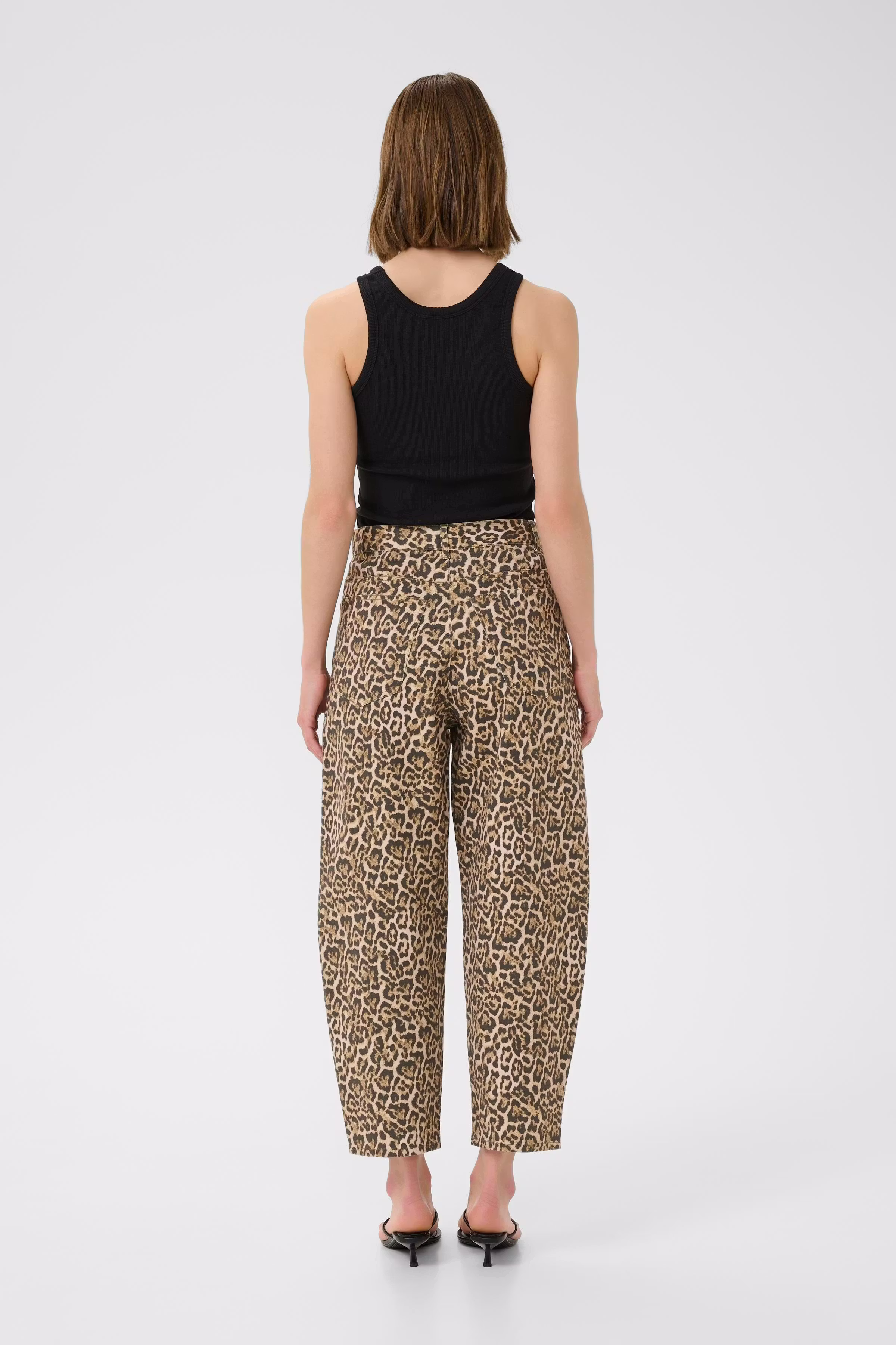 RiverIW Leopard Casual jakke LOOKBOOK BACK 30110455-300824
