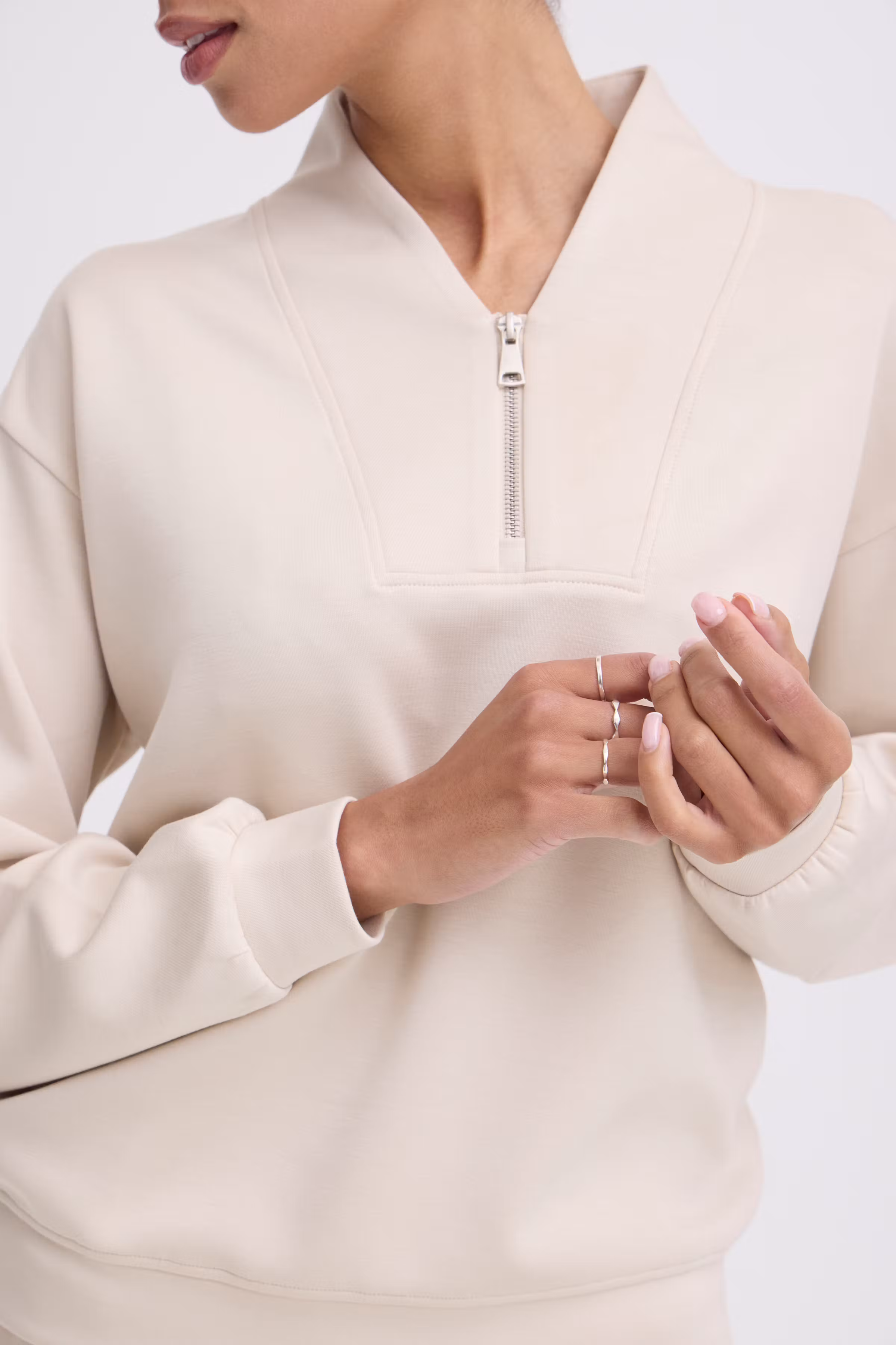 BYPUSTI Sweatshirt LOOKBOOK DETAIL 20819663-130401