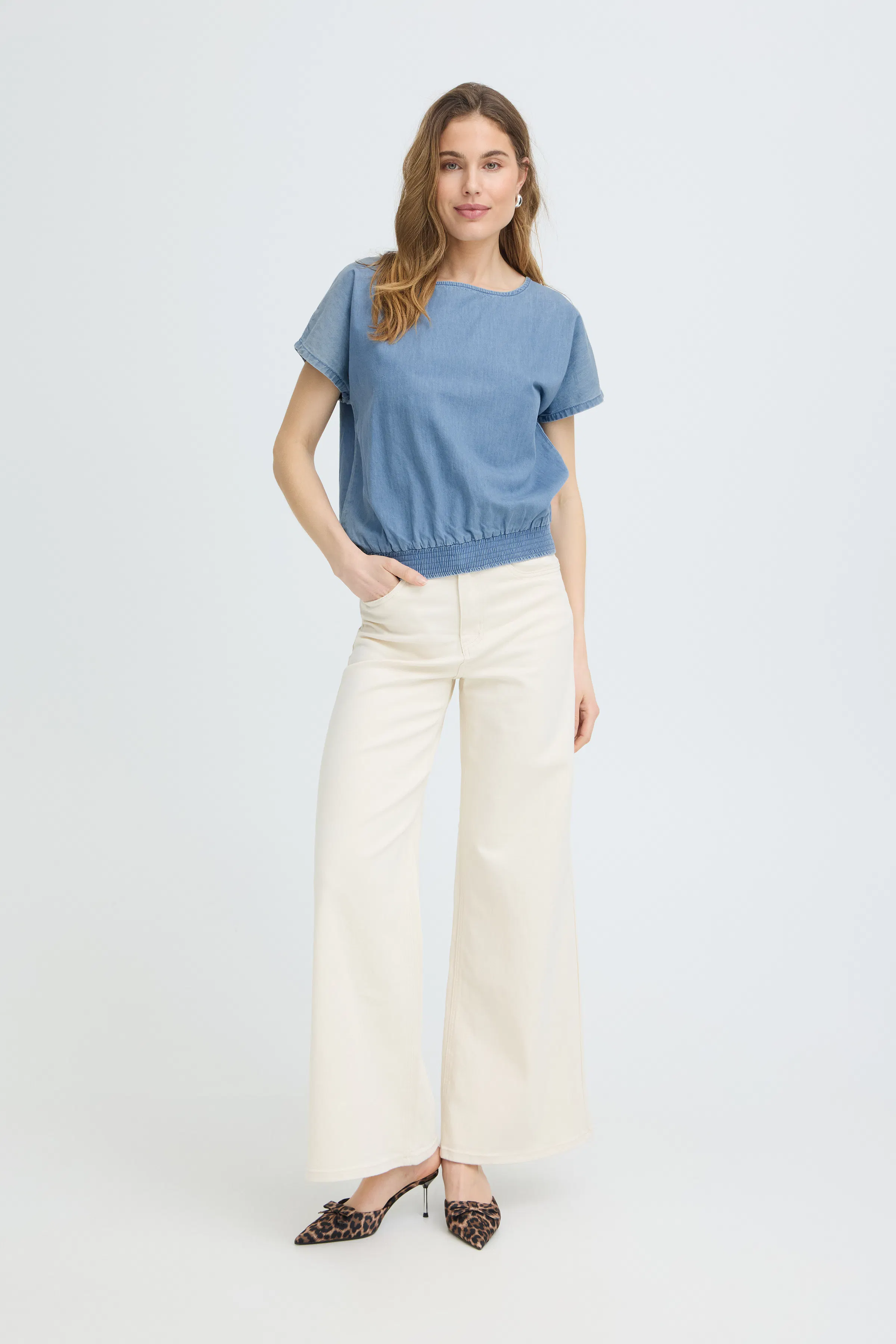 PZJILL Bluse LOOKBOOK FRONT 50210549-200008