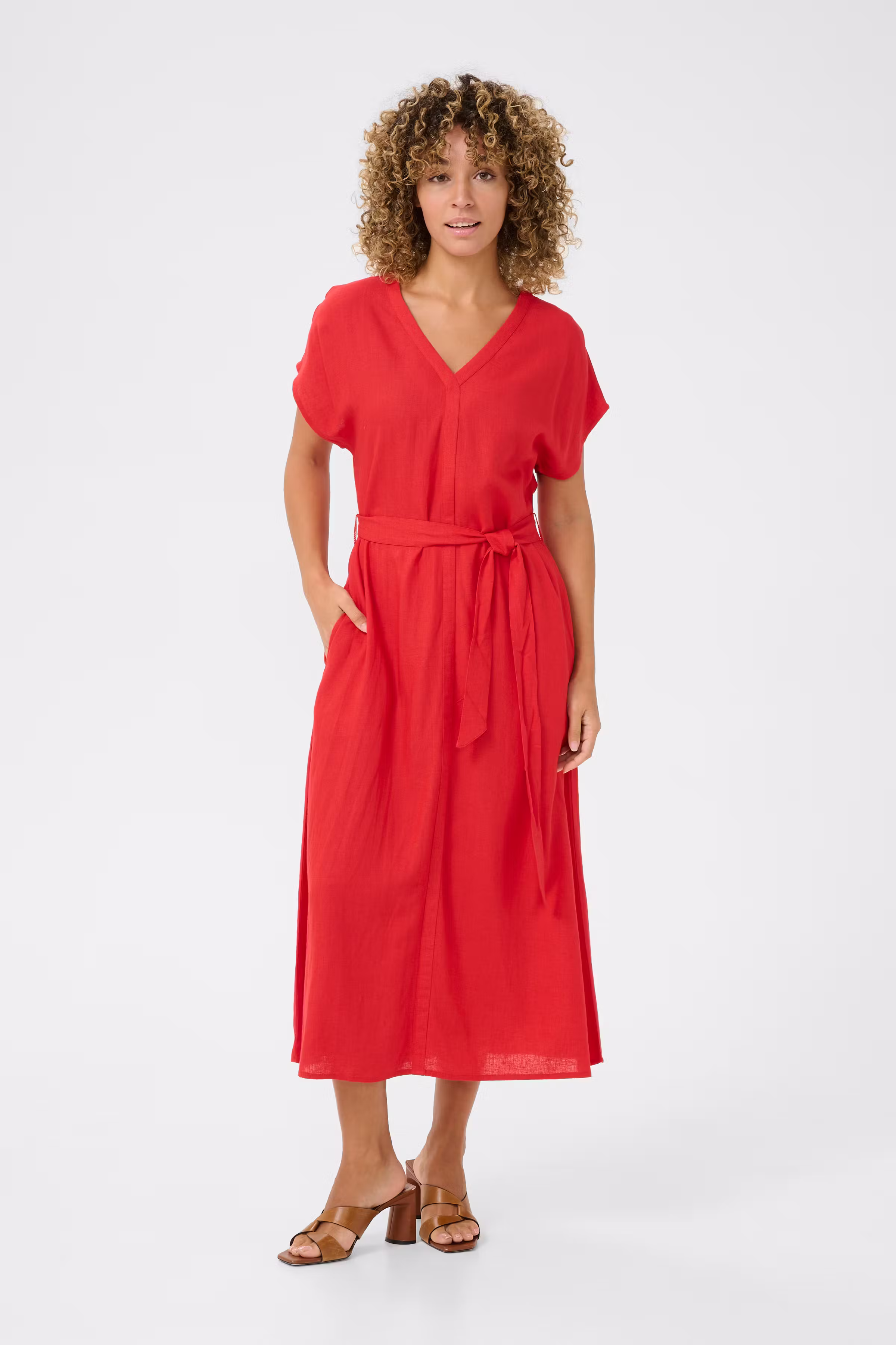 CRVenta Leinenkleid LOOKBOOK FRONT 10613593-181662