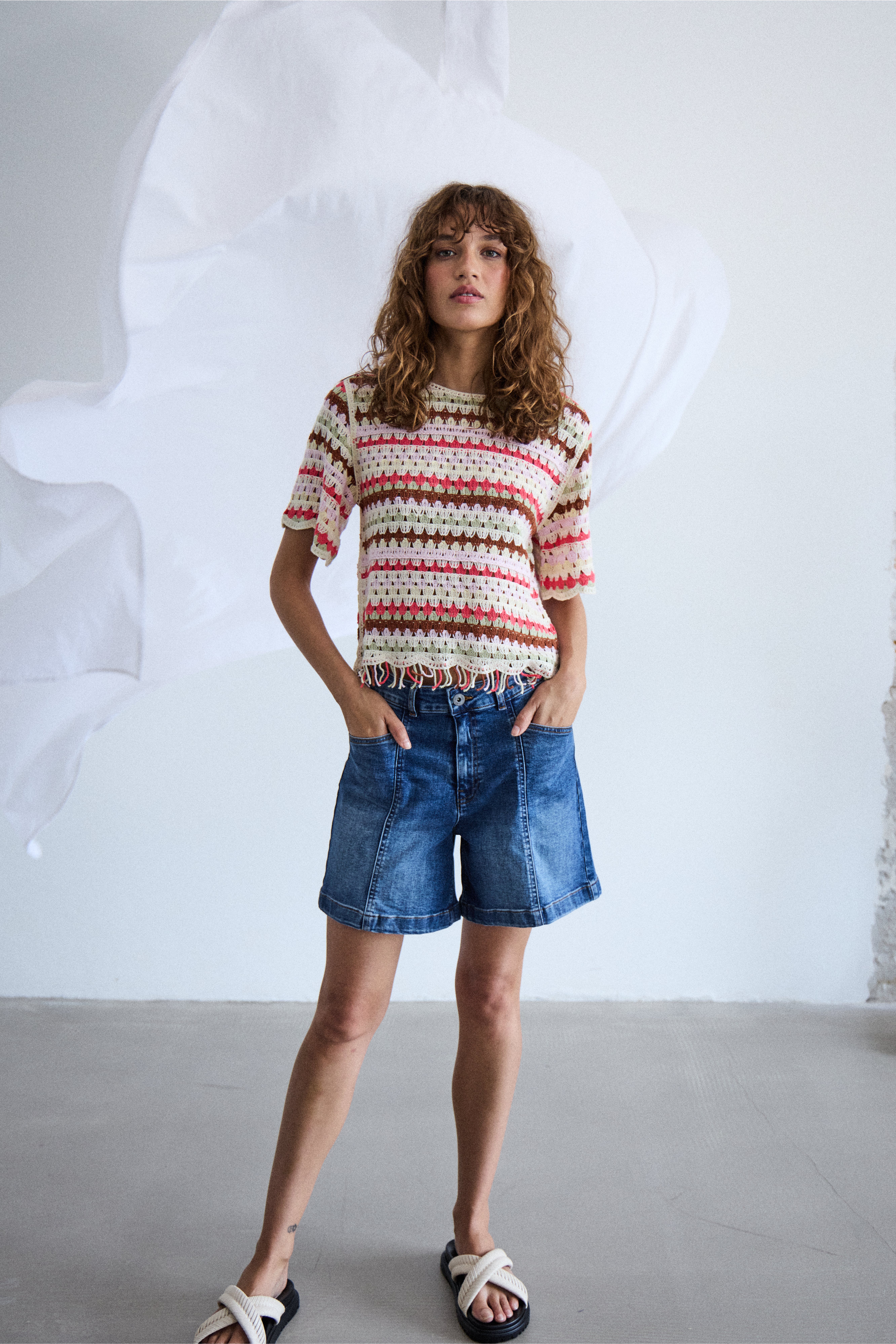 IHBANDIE Kortermet bluse LOCATION NONE 20122941-200681