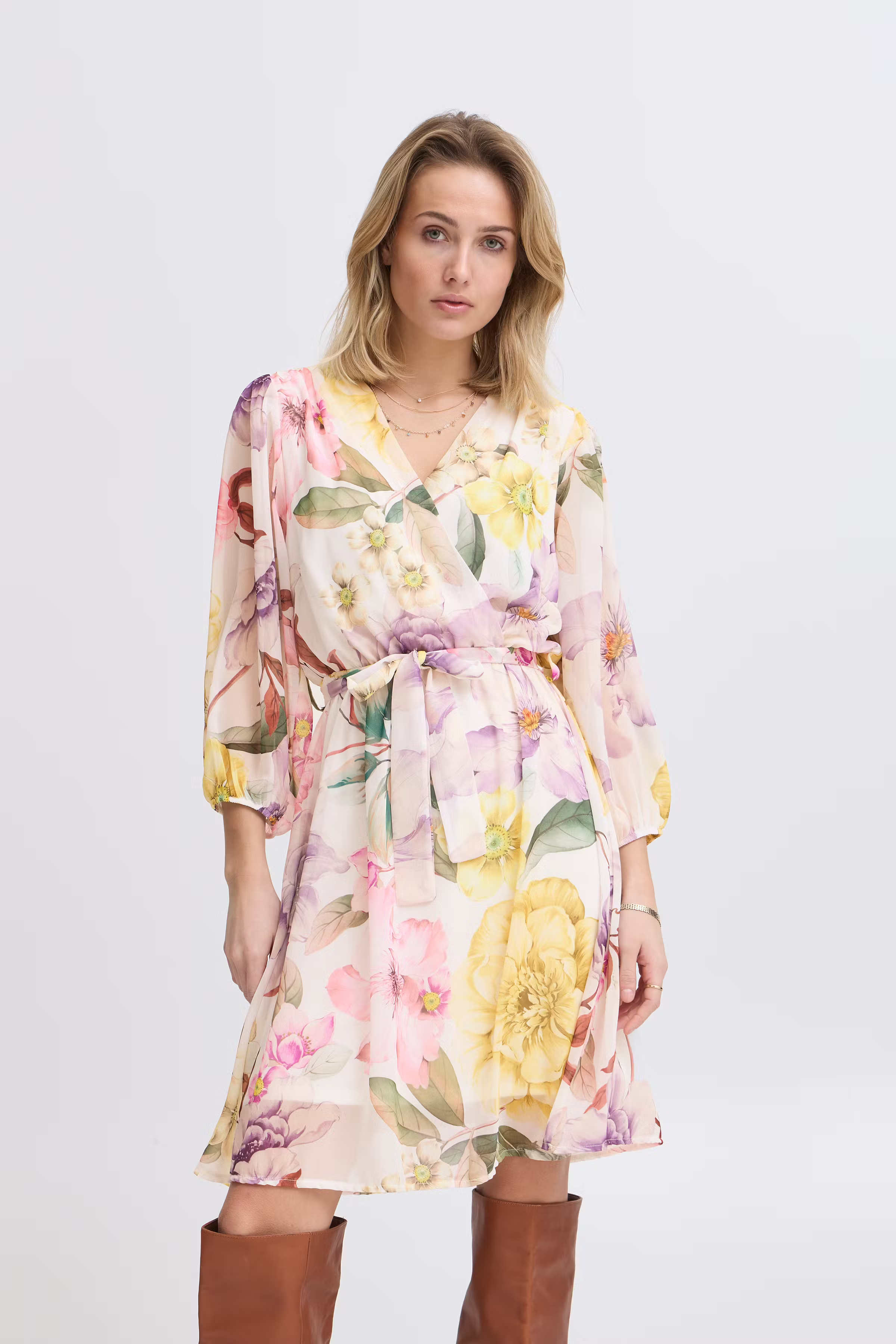 SBLENKE Kjole LOOKBOOK FRONT 22100904-140002