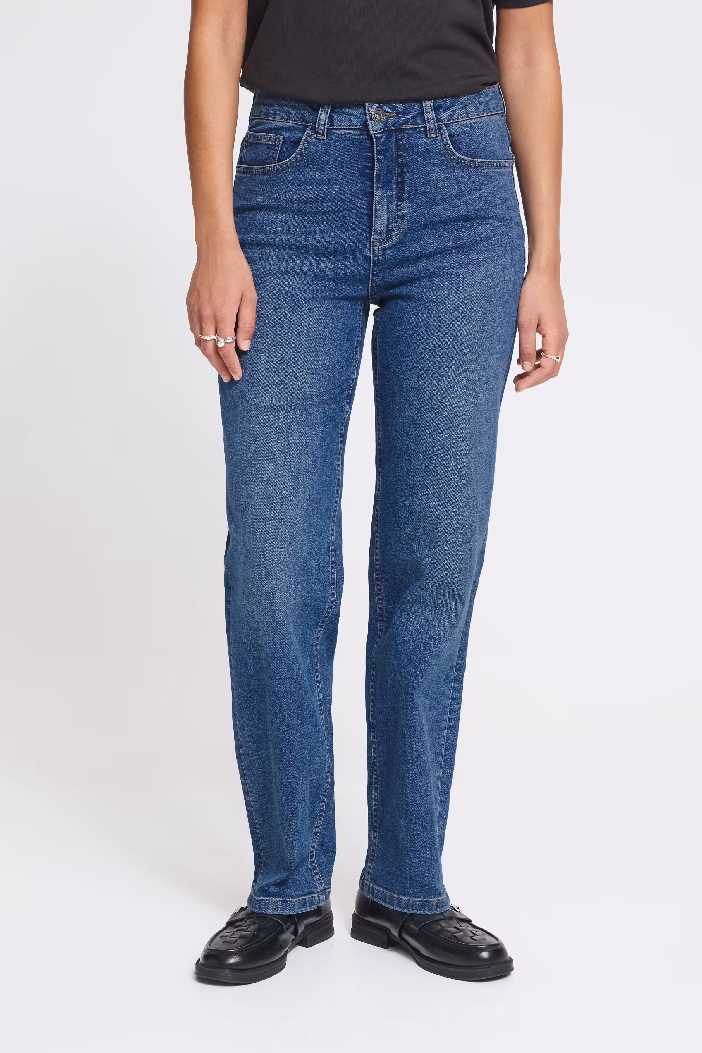 IHTWIGGY STRAIGHT Jeans LOOKBOOK FRONT 20119128-19037