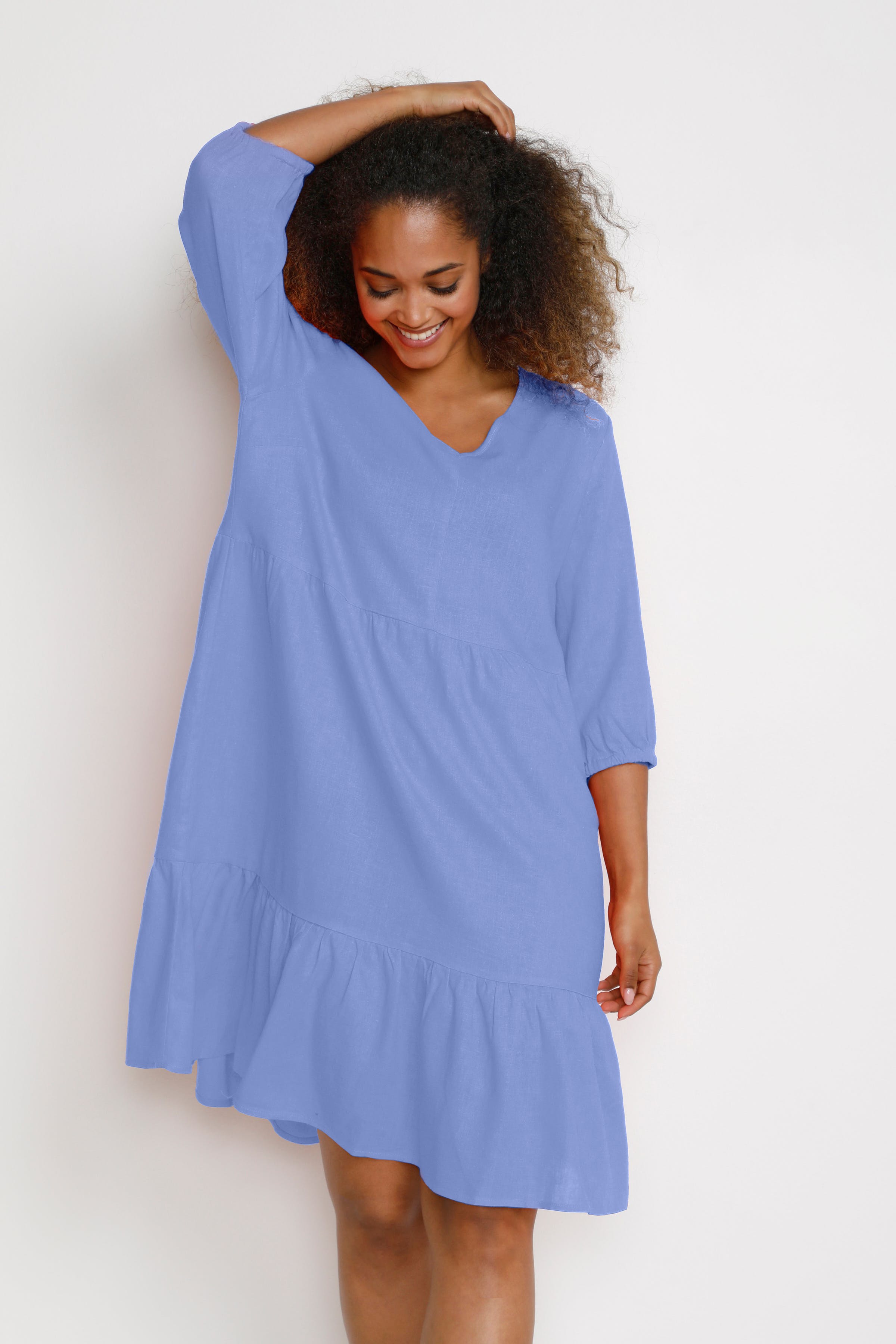 CRVenta Linne Klänning LOOKBOOK FRONT 10609852-153930