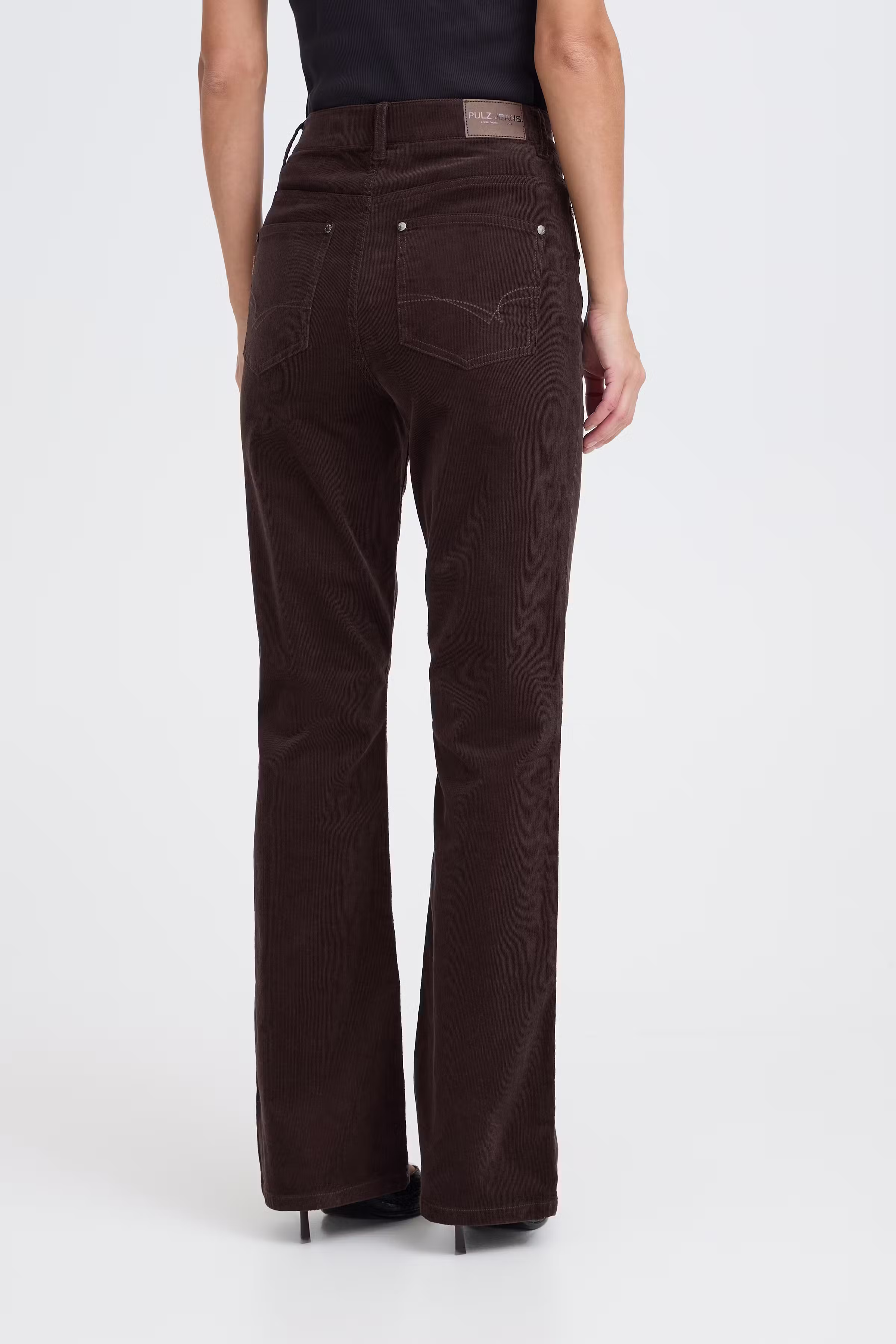 PZSALLY Ultra High Waist Bootcut Bukser LOOKBOOK BACK 50210072-191103