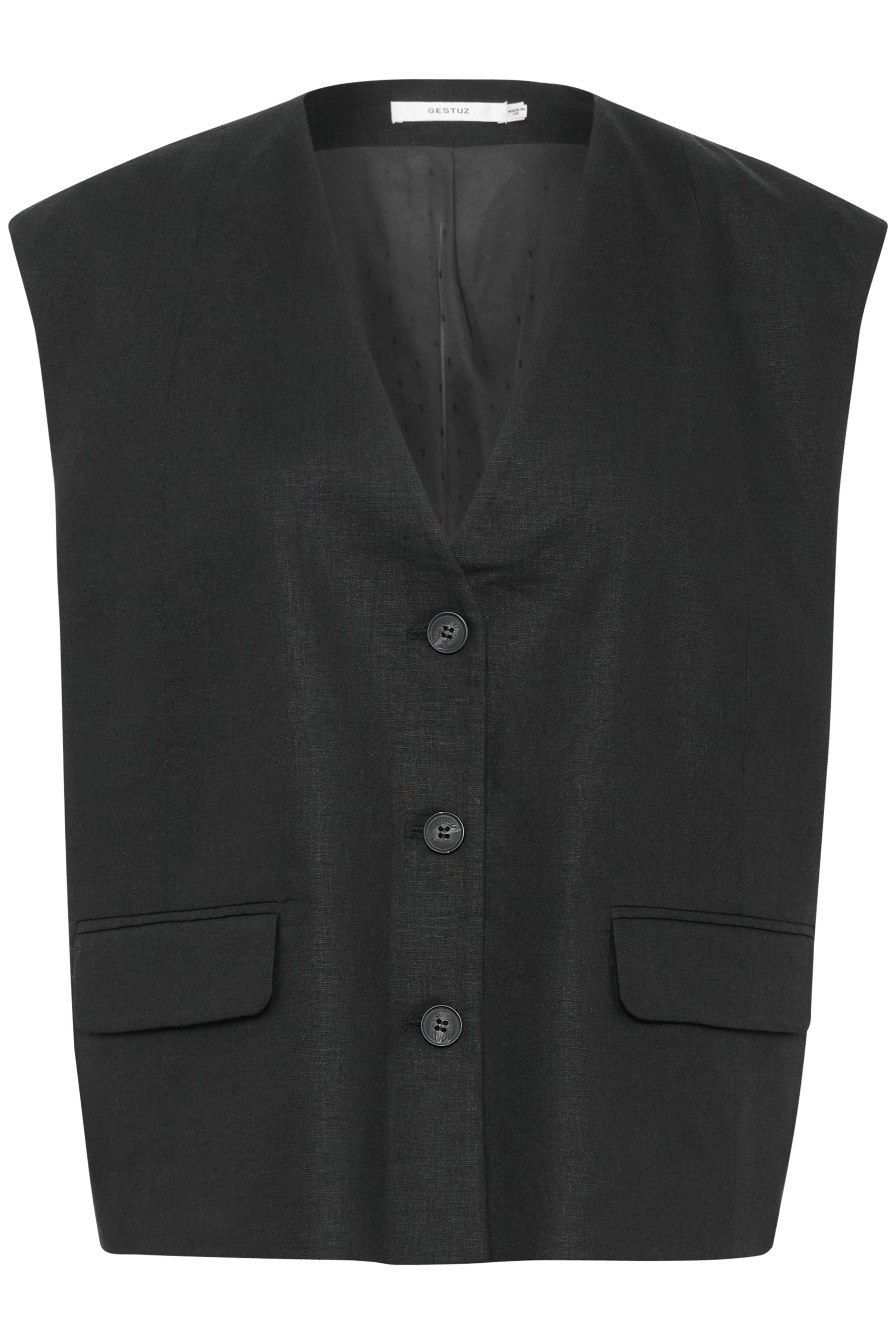 GZizza linen waistcoat PACK FRONT 10910239-170510