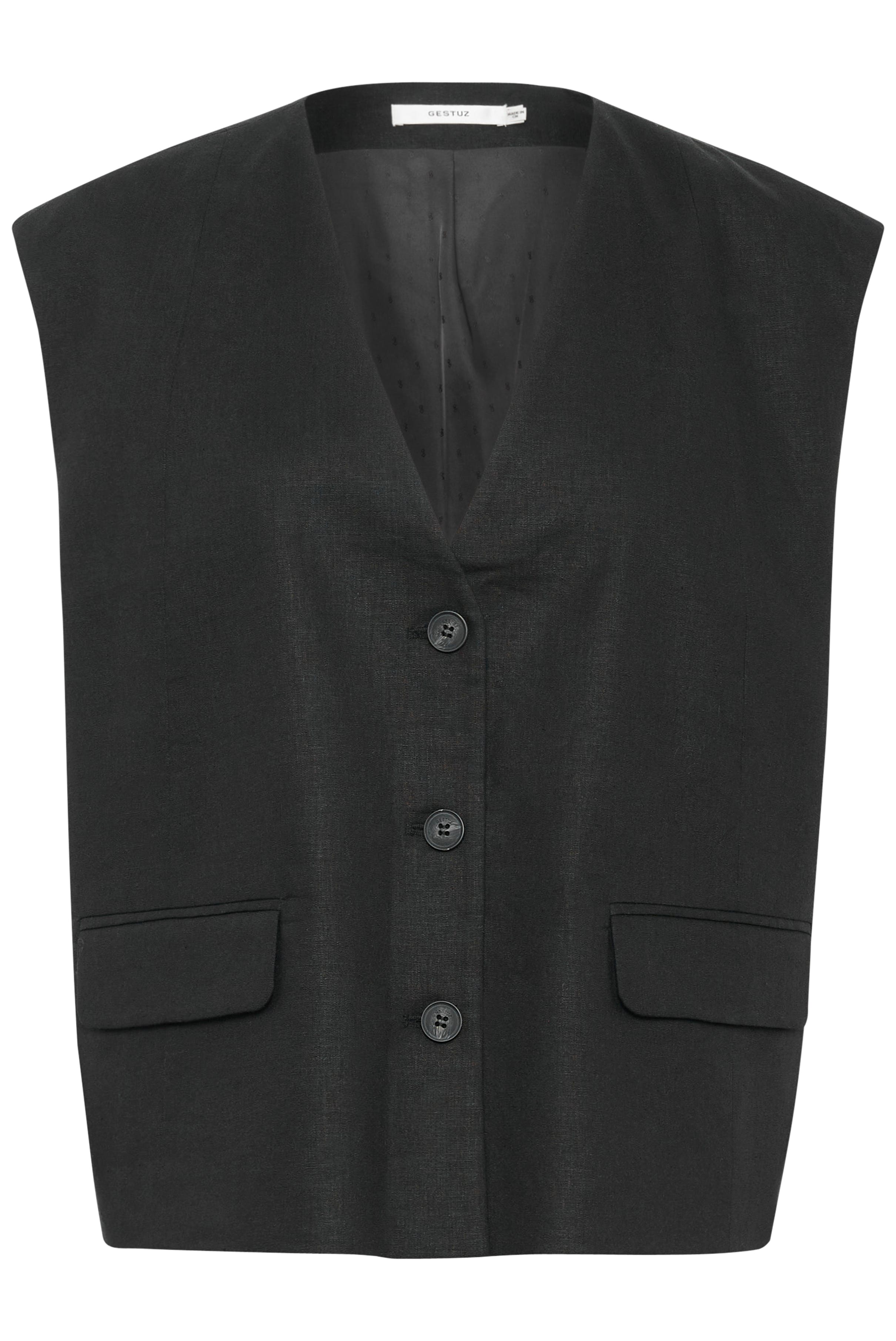 GZizza linen waistcoat PACK FRONT 10910239-110601