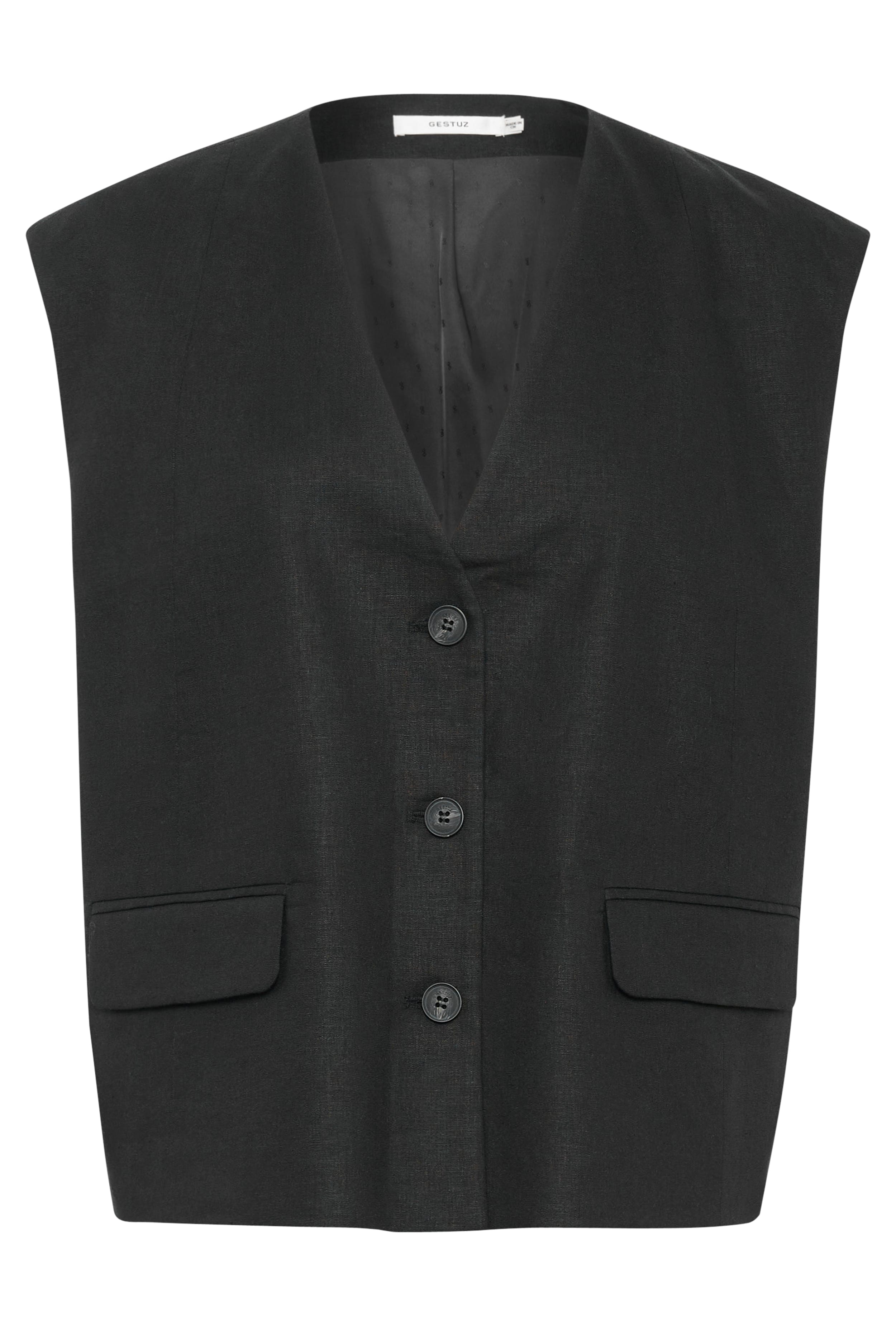GZizza linen waistcoat PACK FRONT 10910239-100017