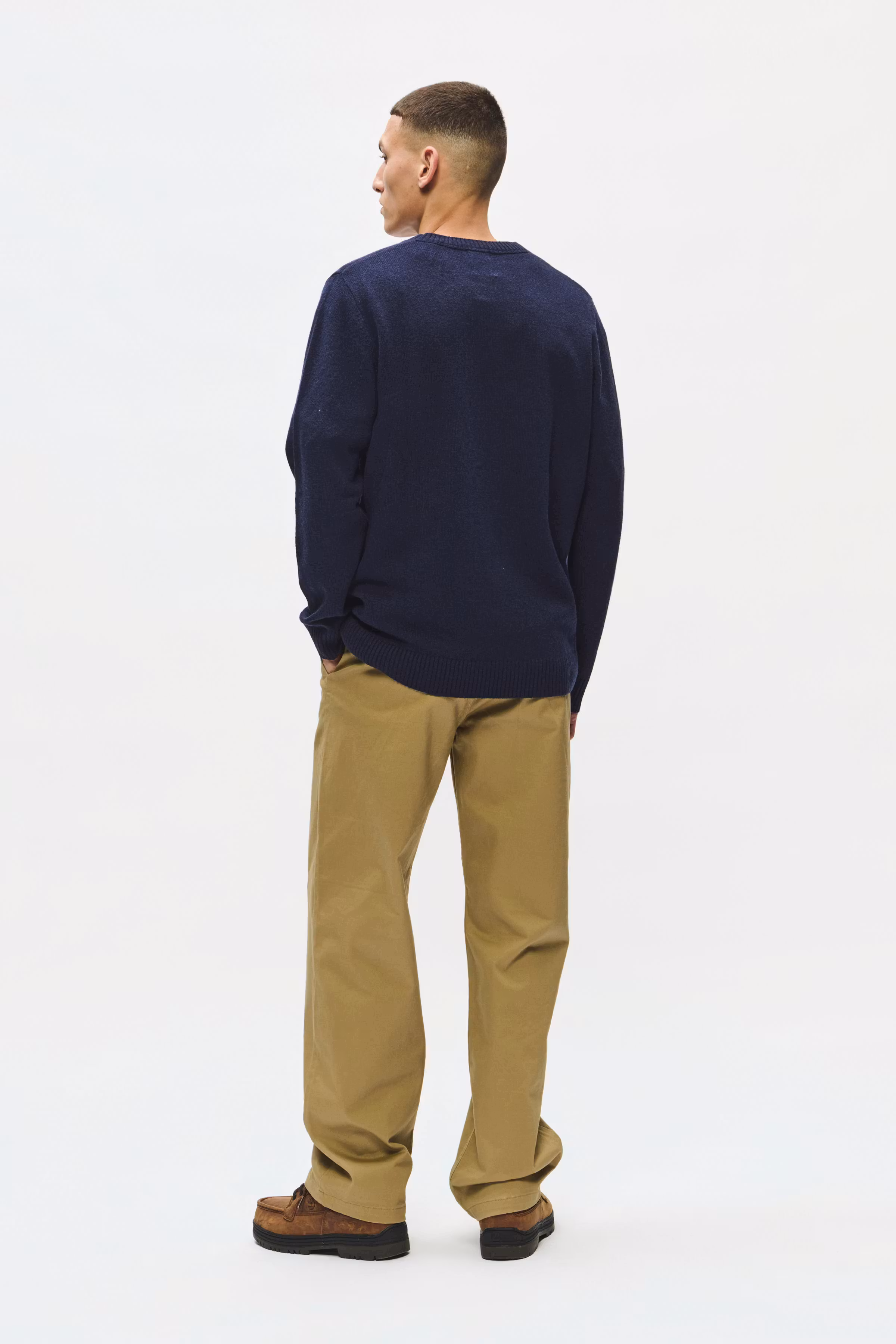 WWTay Lambswool Pullover LOOKBOOK BACK 30251382-194011
