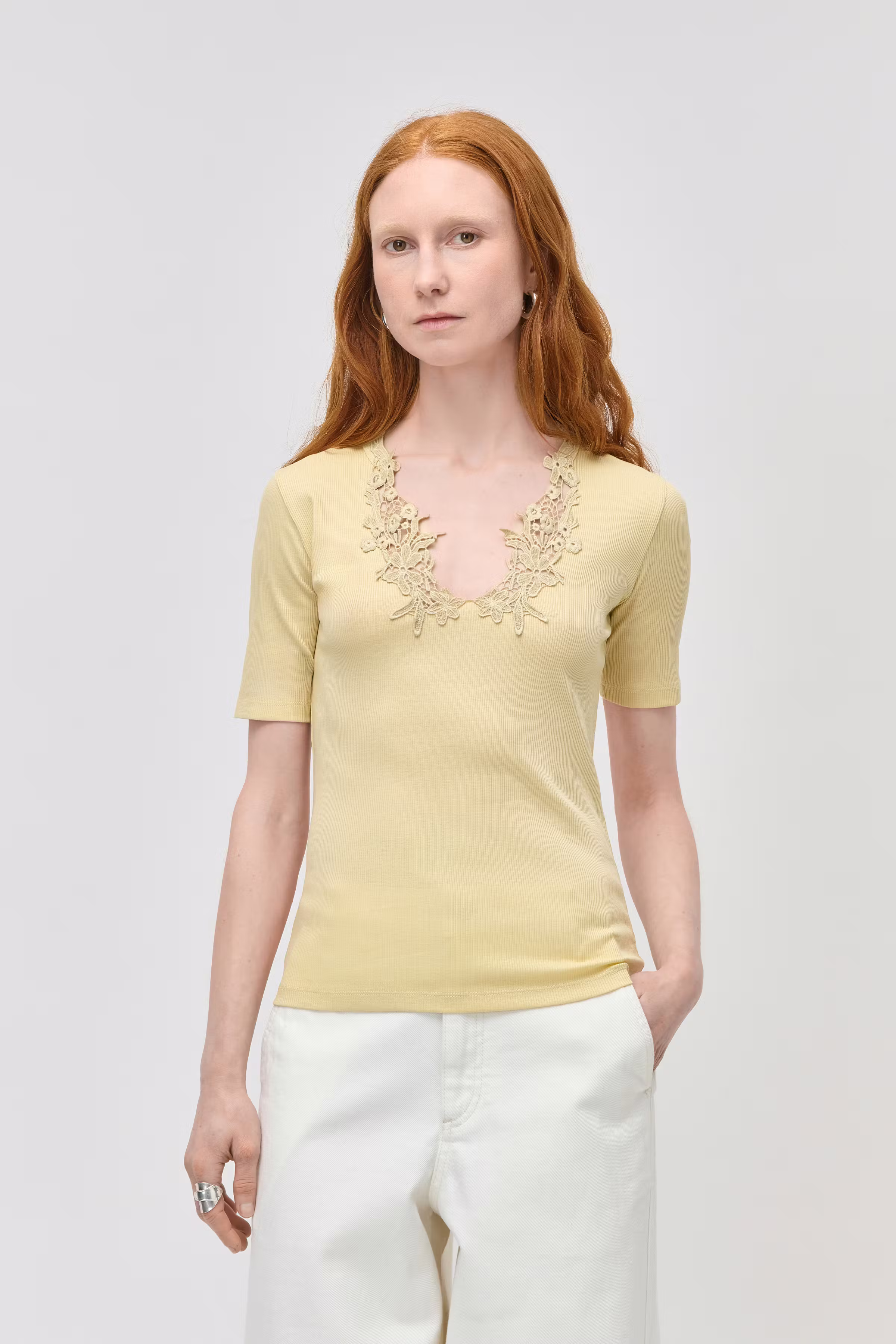 FAYDA T-shirt LOOKBOOK FRONT 30600609-BE458