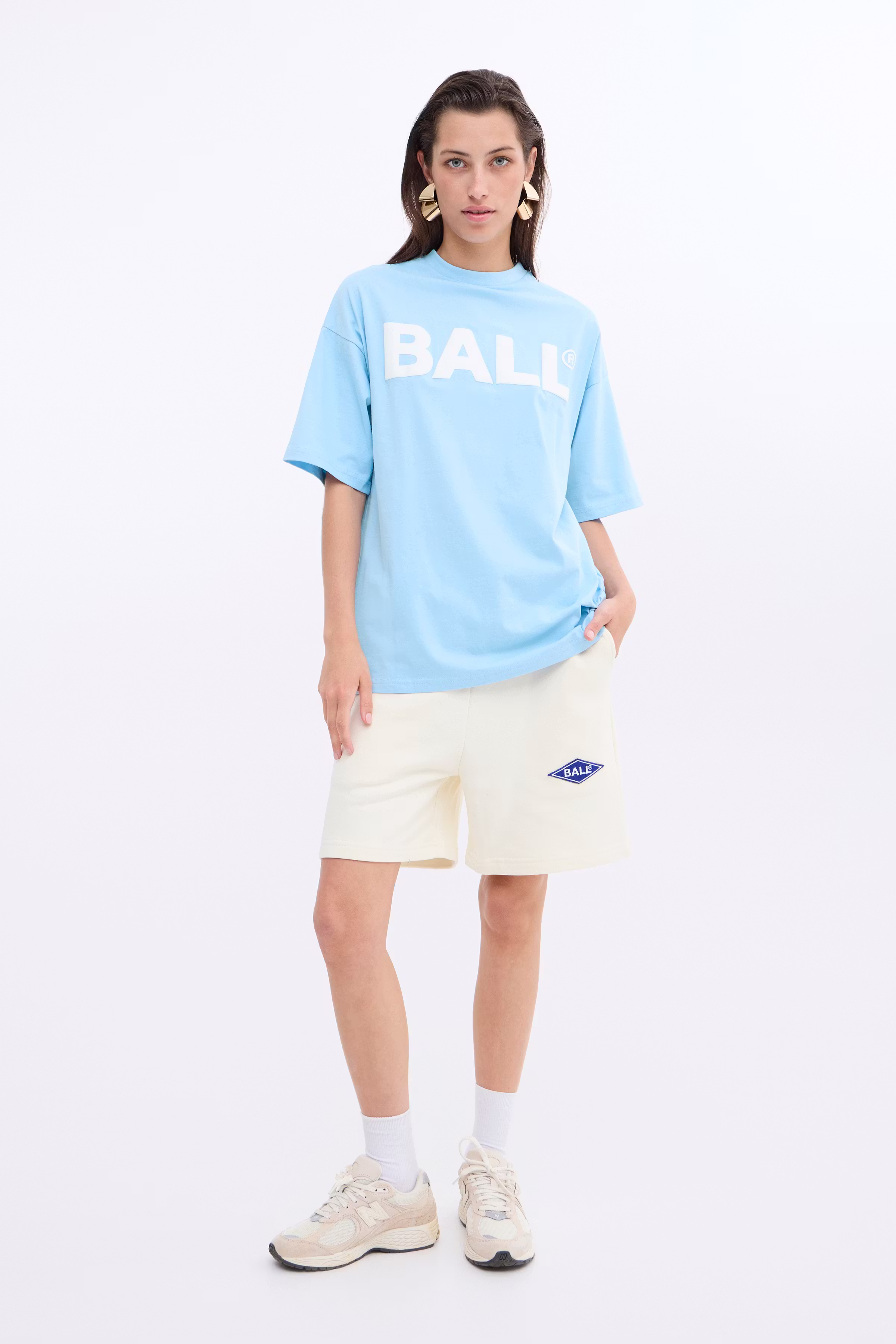 BALL LOGO TEE LOOKBOOK FRONT 50405223-B1017