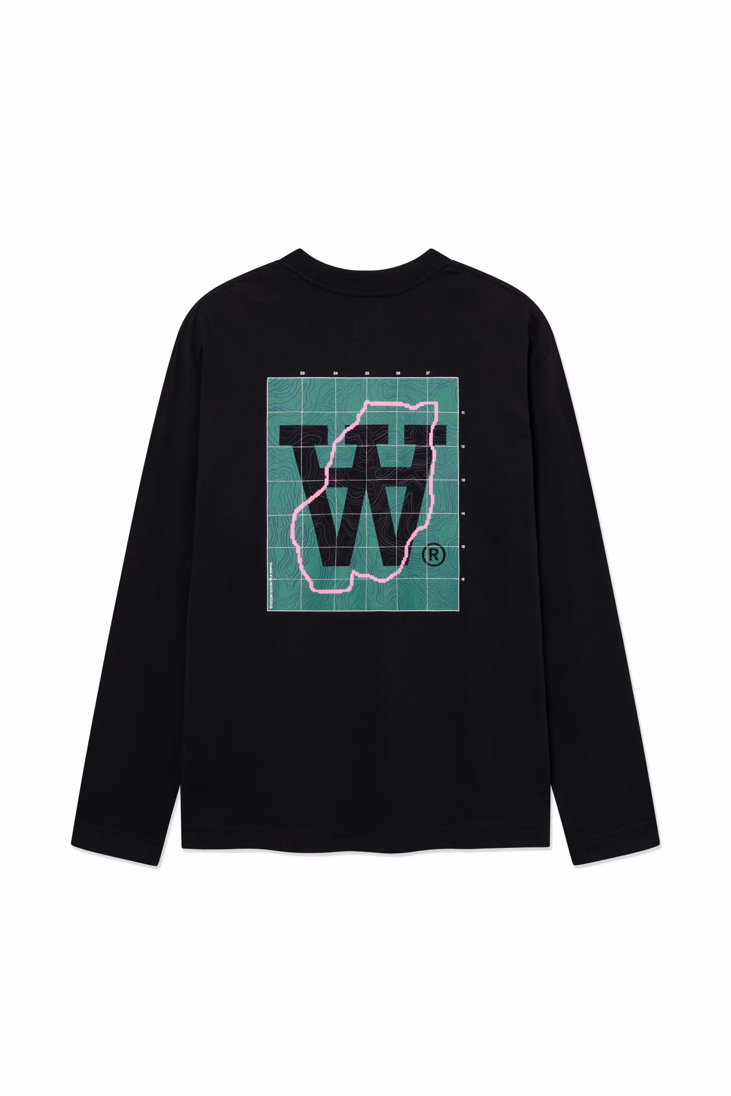 WWLiam map LS T-shirt PACK BACK 30252259-303700