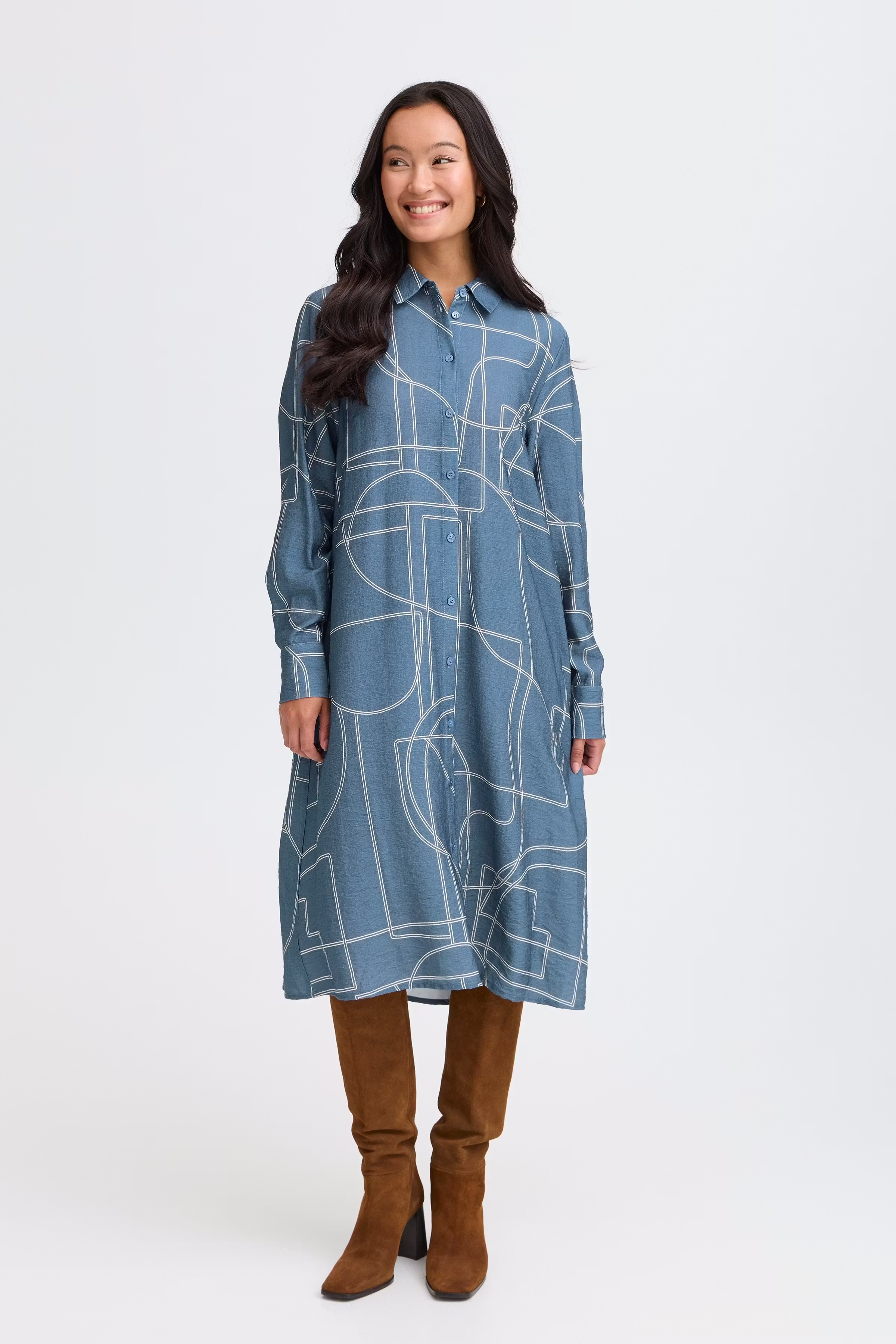 FRDAPHNE Kjole LOOKBOOK FRONT 20616057-205069