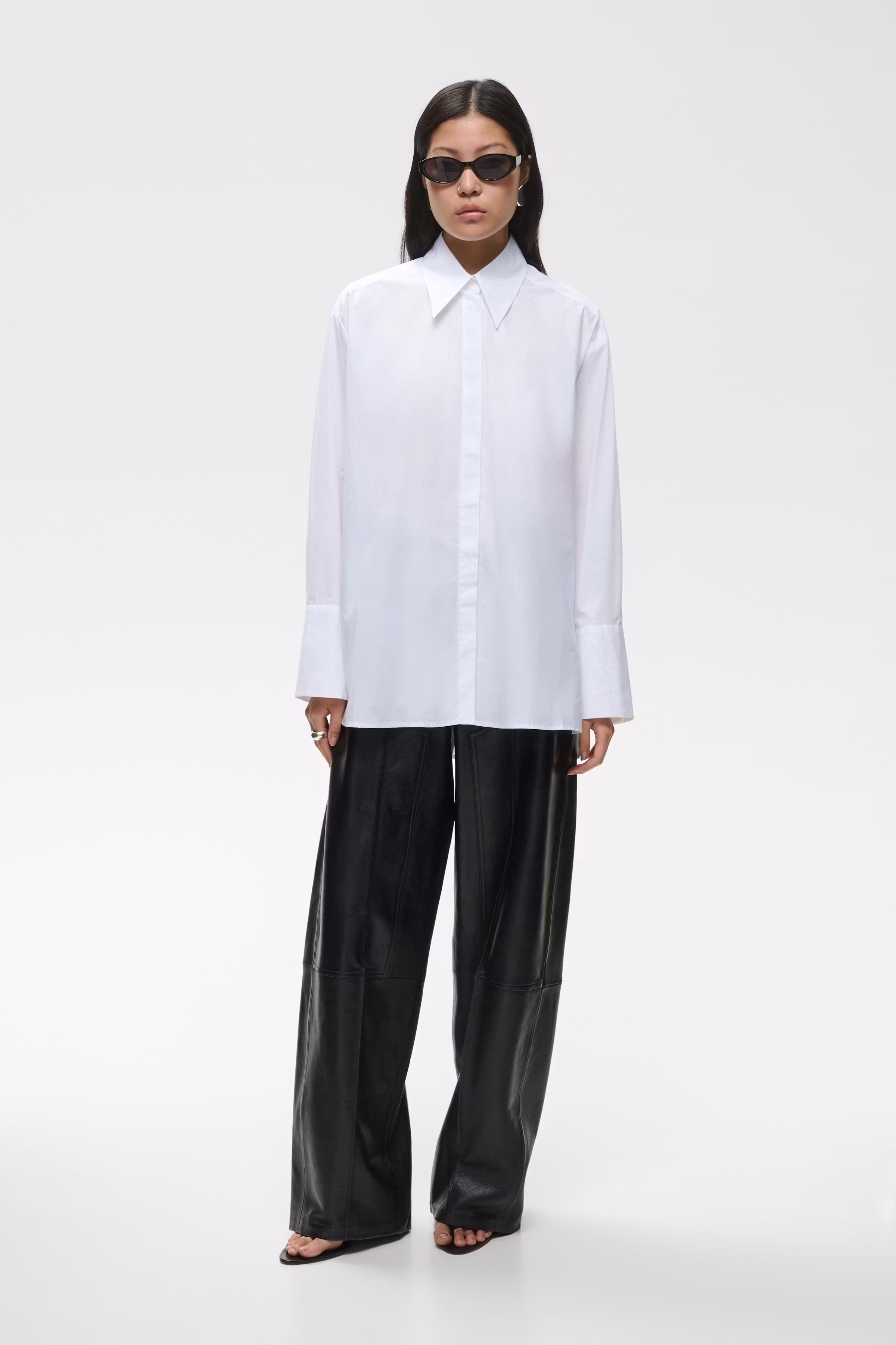 IOELVIE Blouse LOOKBOOK FRONT 30600573-WH001