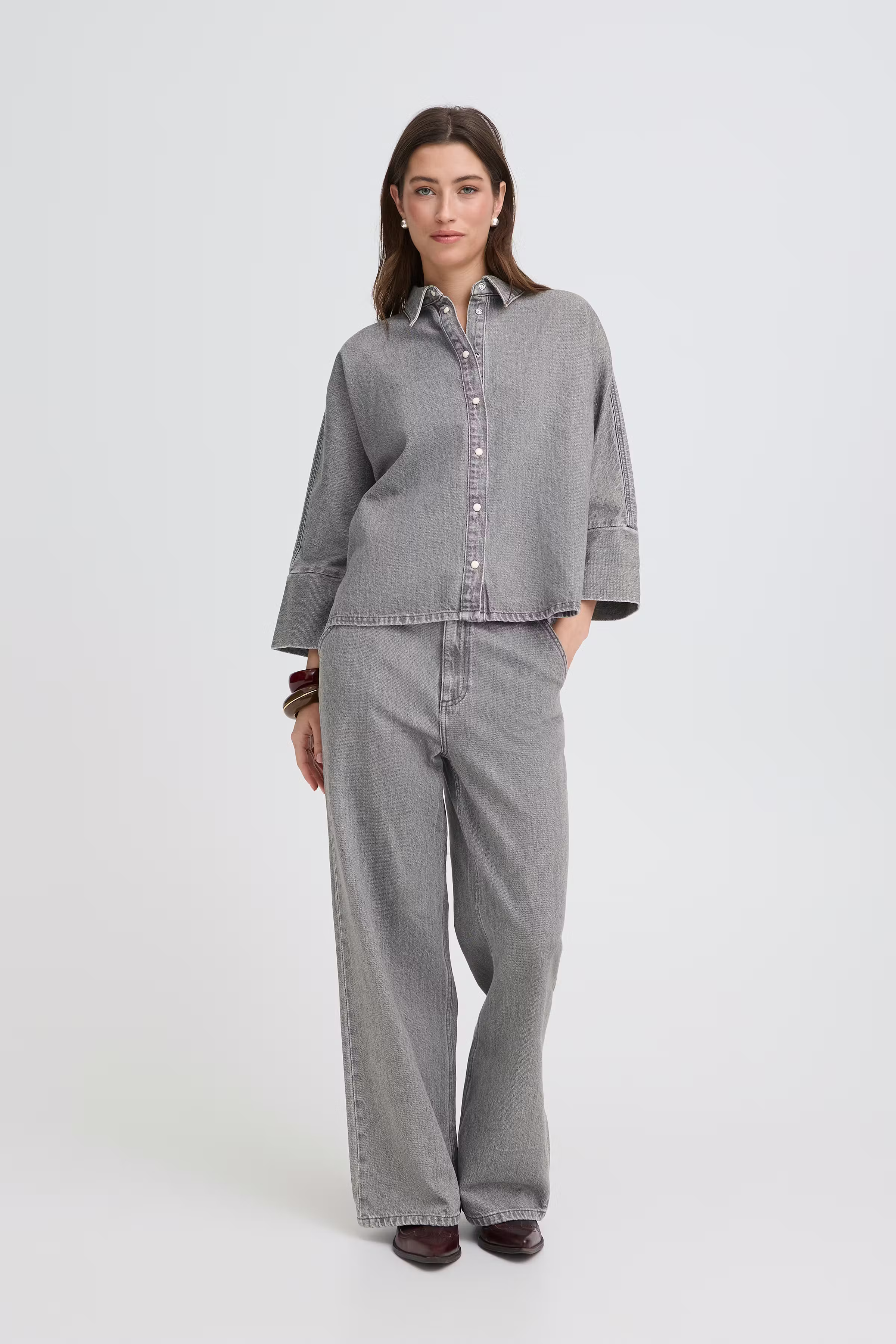 BYKIMU Skjorte LOOKBOOK FRONT 20818549-200464
