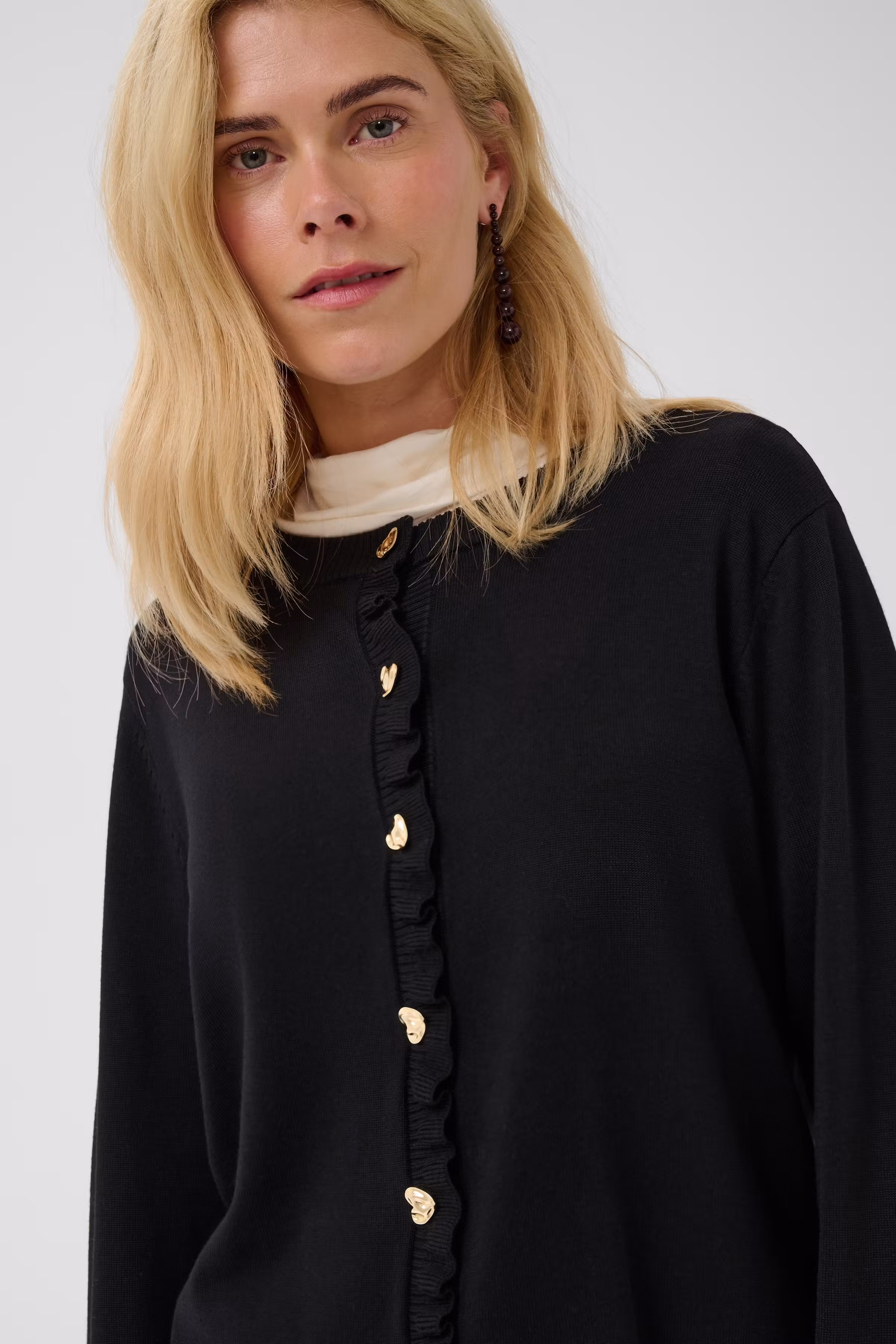 CUclare Cardigan LOOKBOOK DETAIL 50113629-500012