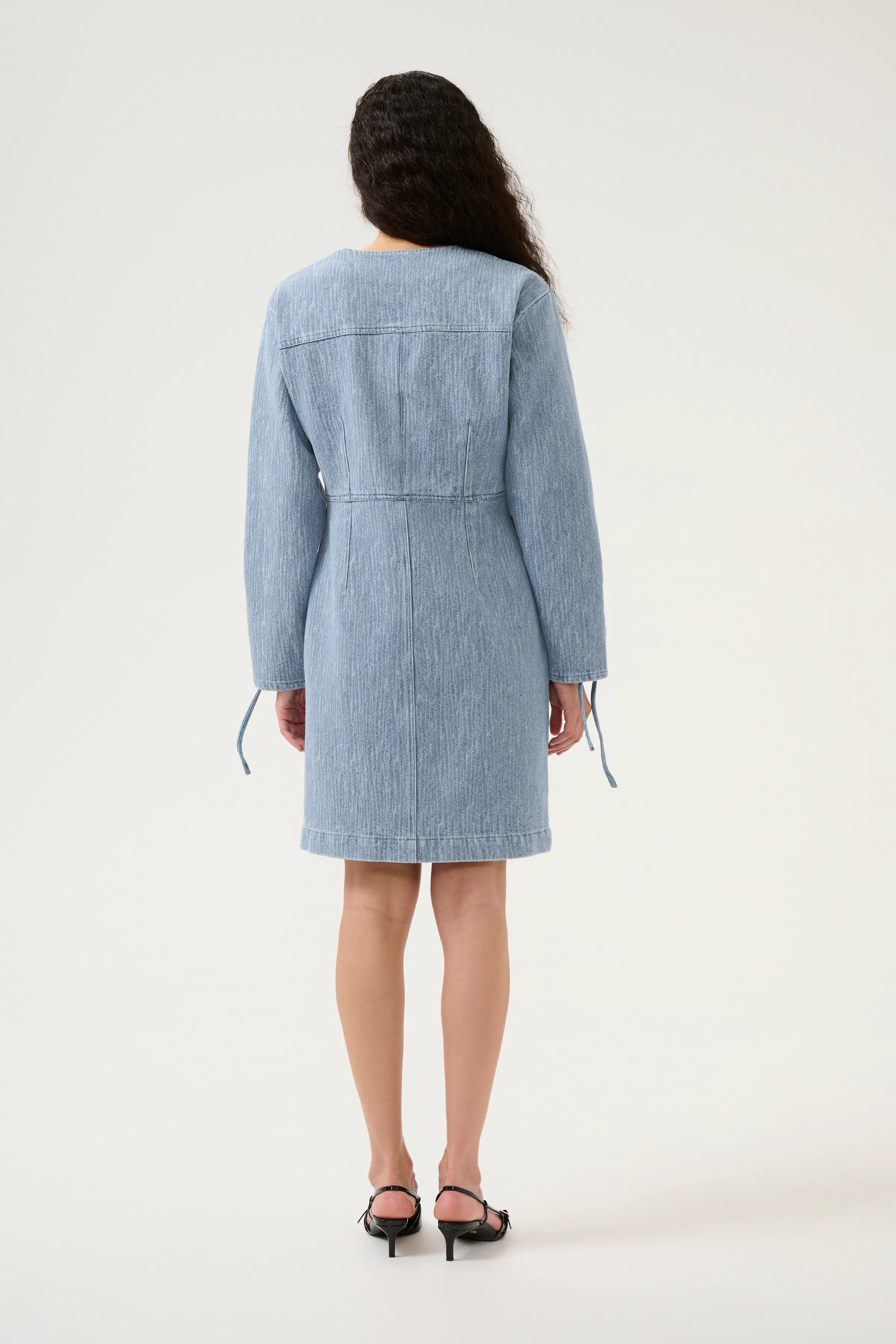 KBUrbana Denimkjole LOOKBOOK BACK 10105414-100130