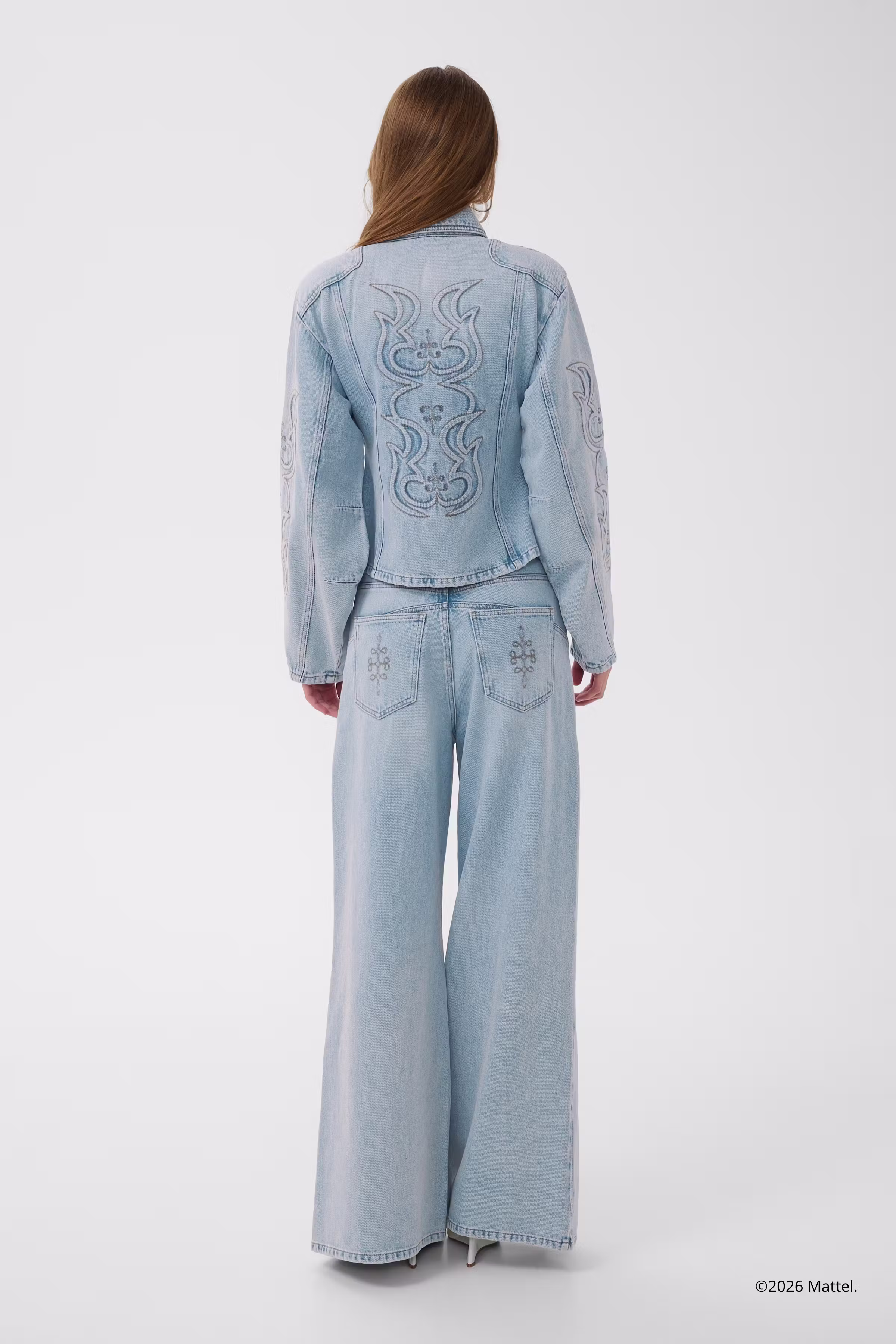 GZBXGstacie Denim overhemd LOOKBOOK BACK 10911411-108303