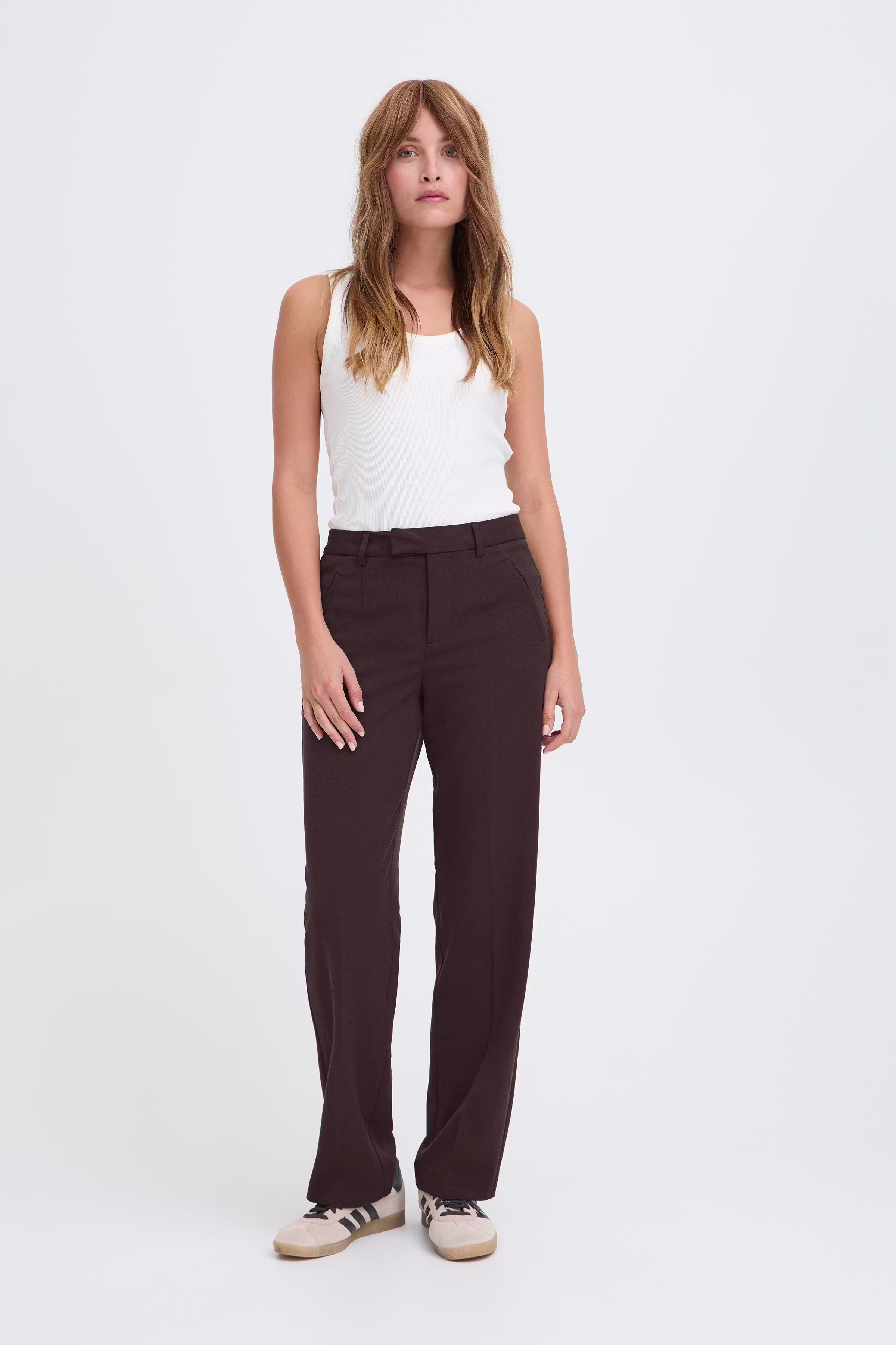 PZLEONORA Bukser LOOKBOOK FRONT 50206251-191103