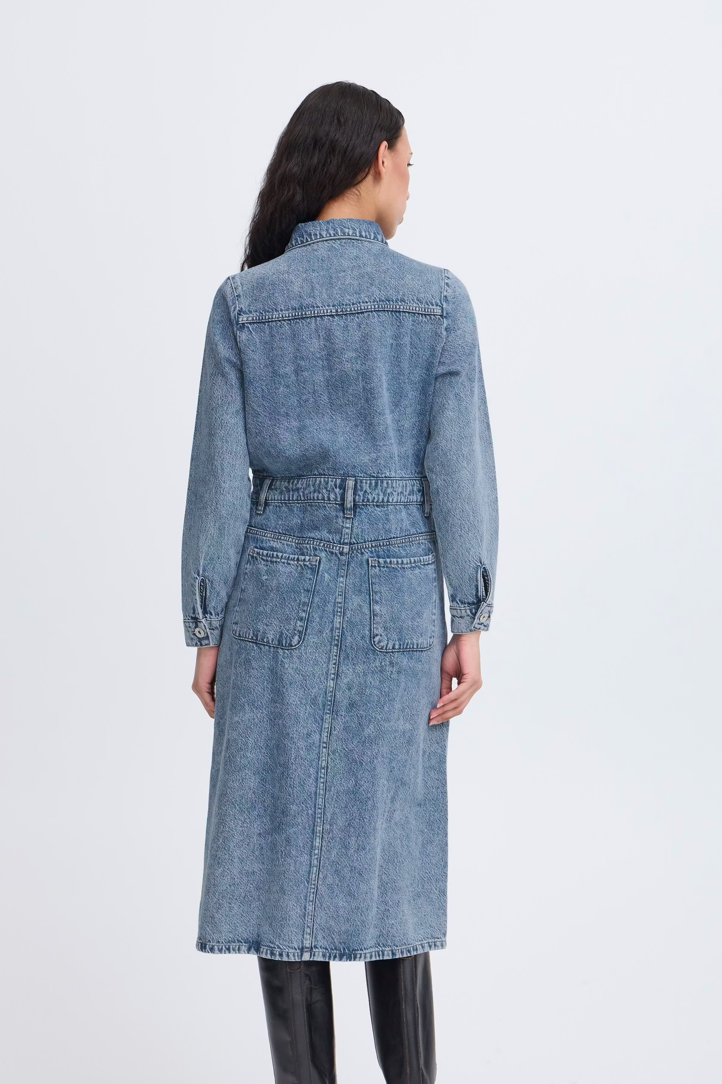 IHMINDA Kjole LOOKBOOK BACK 20124130-19037