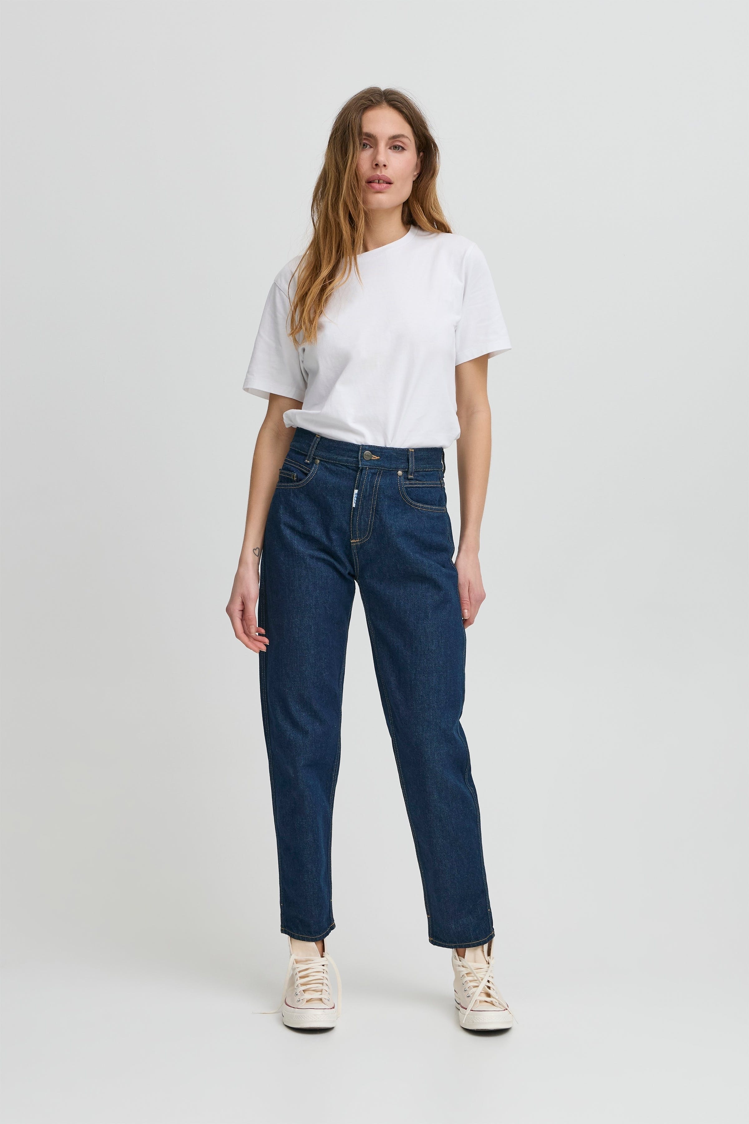 BAPAOLO Cropped Jeans LOOKBOOK FRONT 50405077-204027